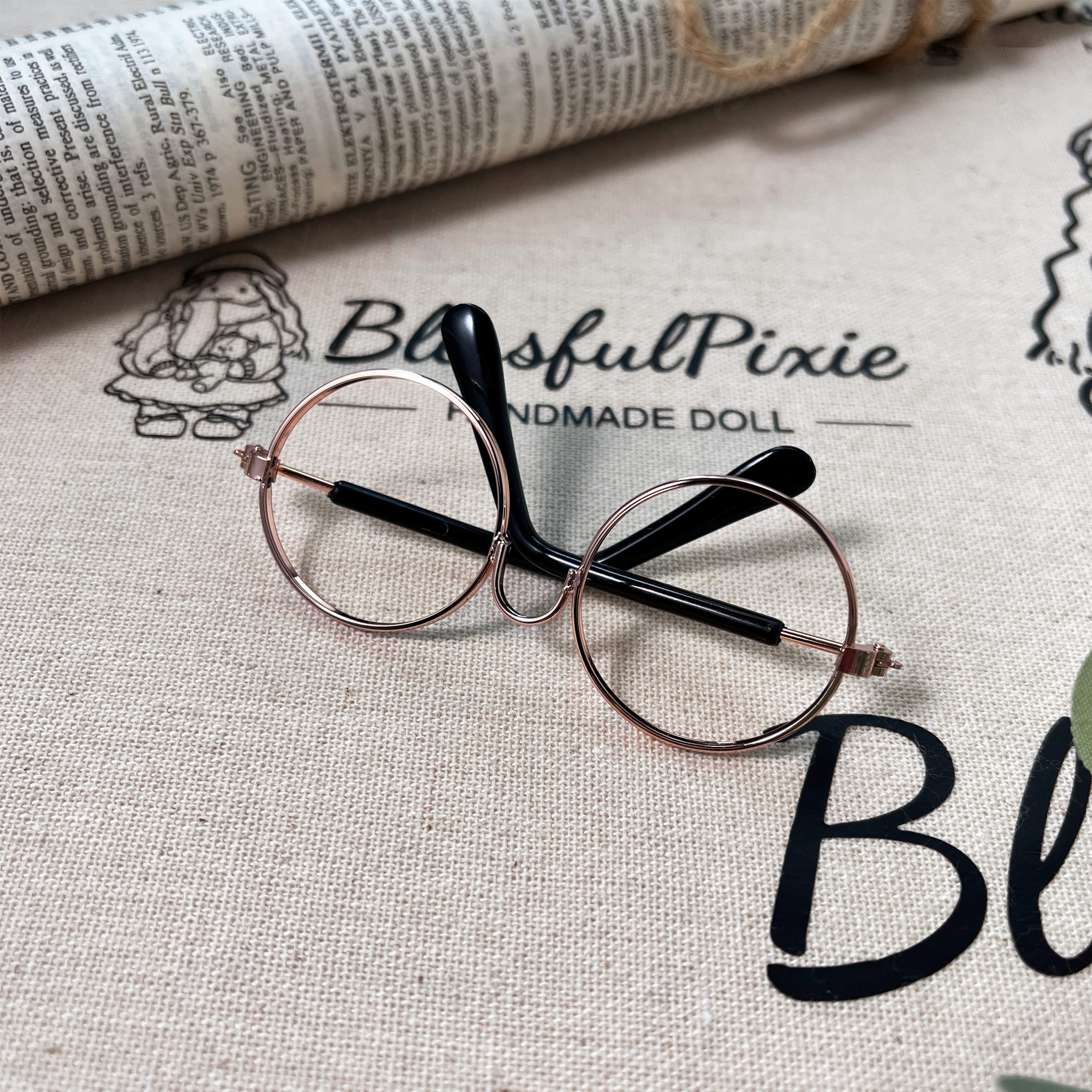 BlissfulPixie 12" Waldorf Handmade Doll Clothing Set Baby Girl Clothes Washable