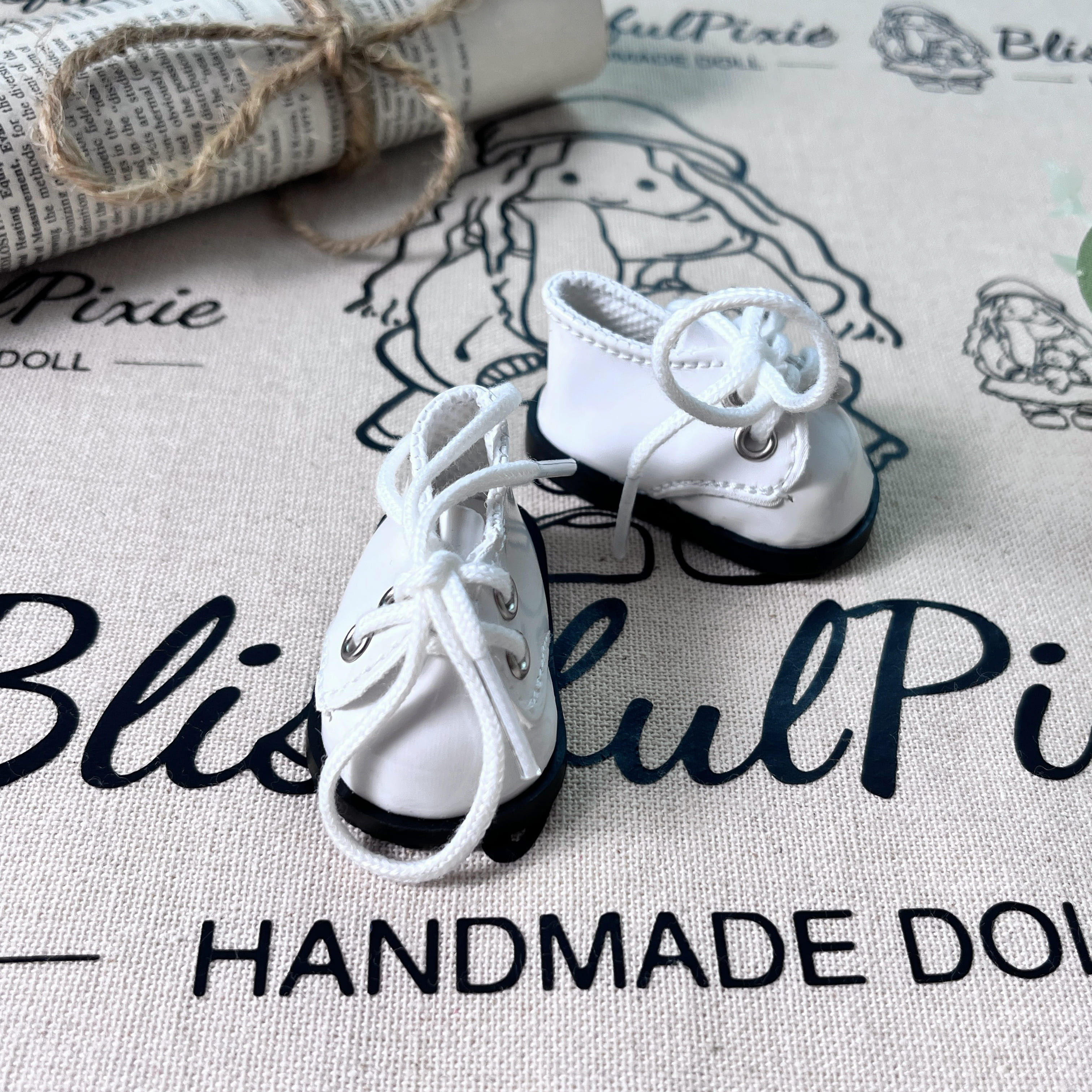 BlissfulPixie 12" Waldorf Handmade Doll Clothing Set Baby Girl Clothes Washable