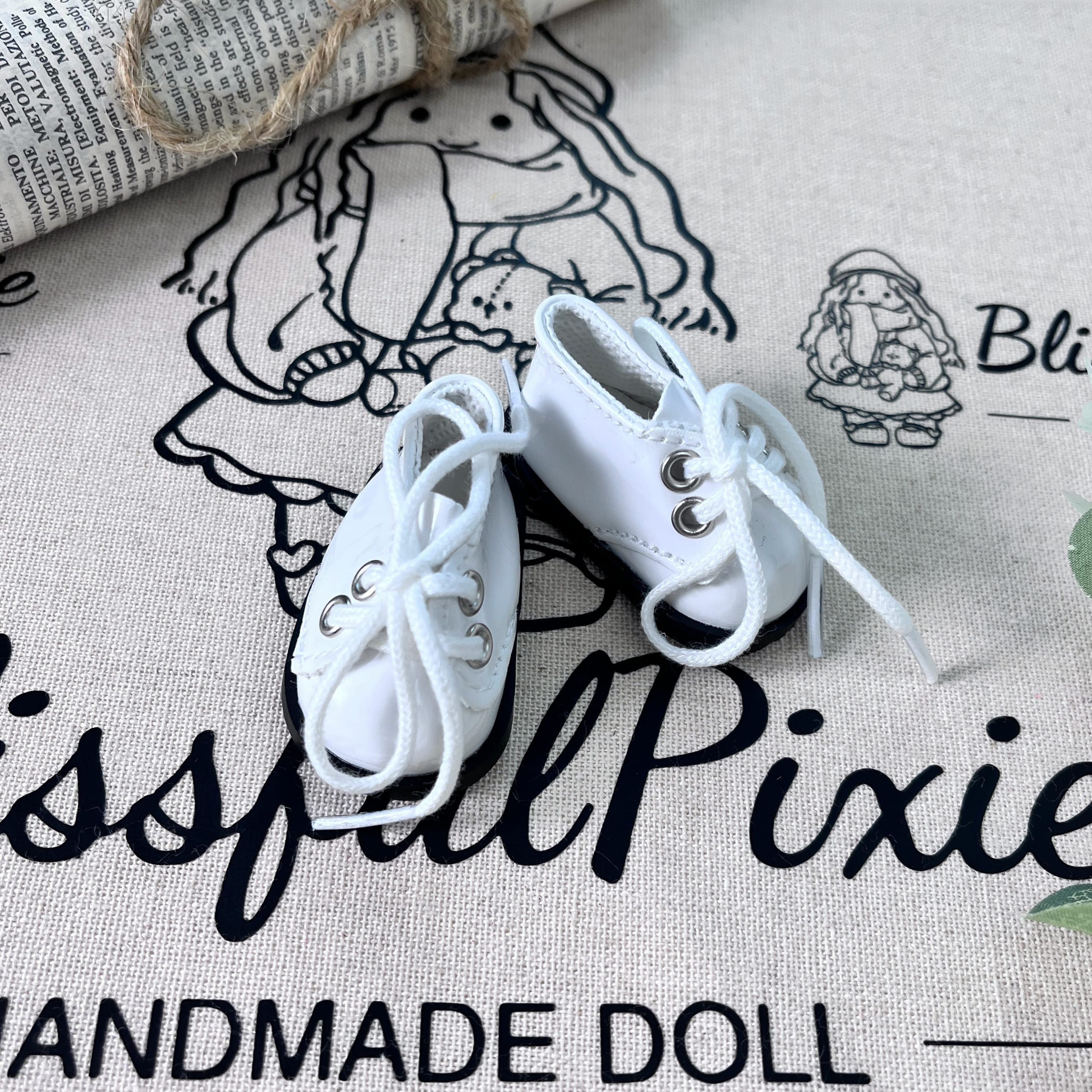 BlissfulPixie 12" Waldorf Handmade Doll Clothing Set Baby Girl Clothes Washable