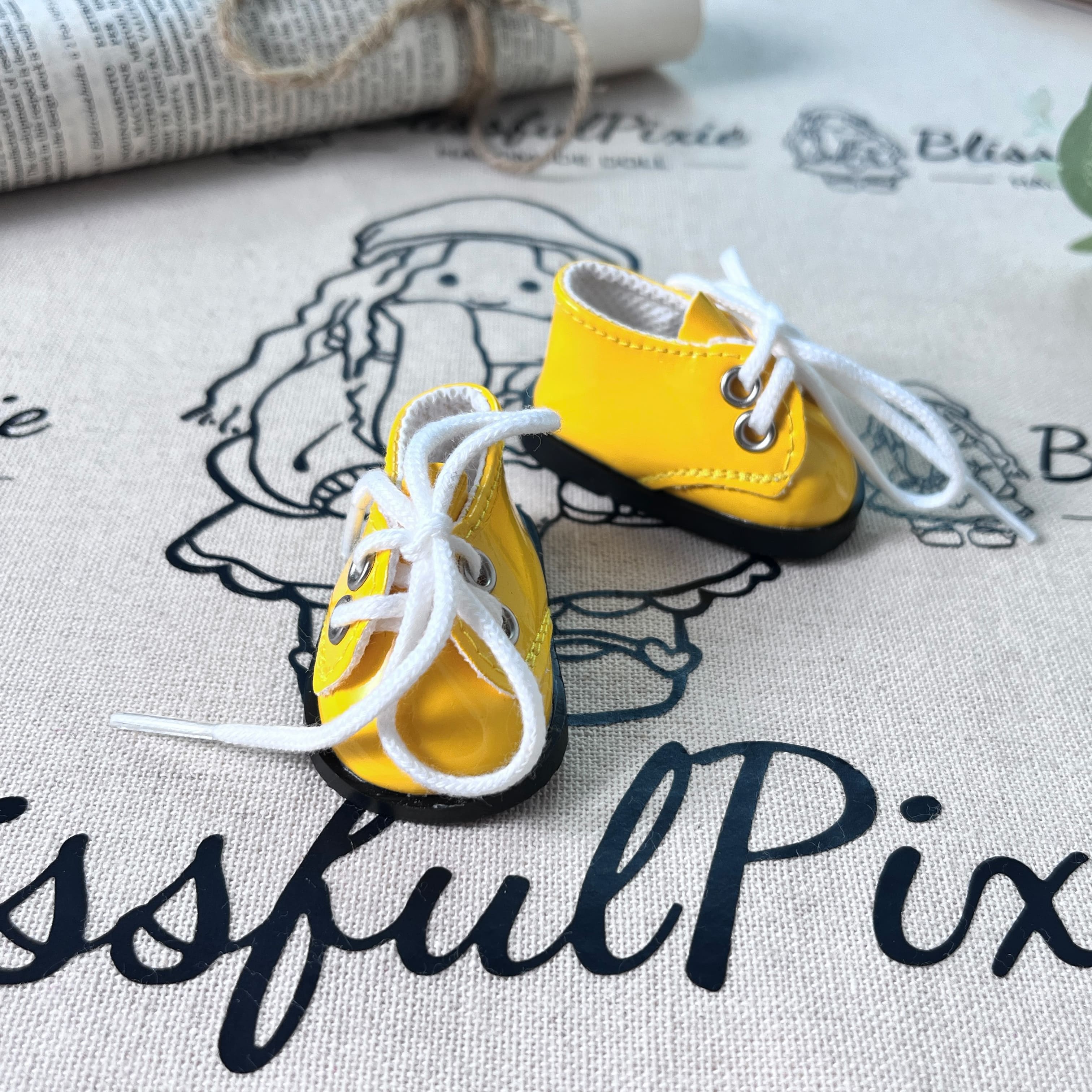 BlissfulPixie 12" Waldorf Handmade Doll Clothing Set Baby Girl Clothes Washable