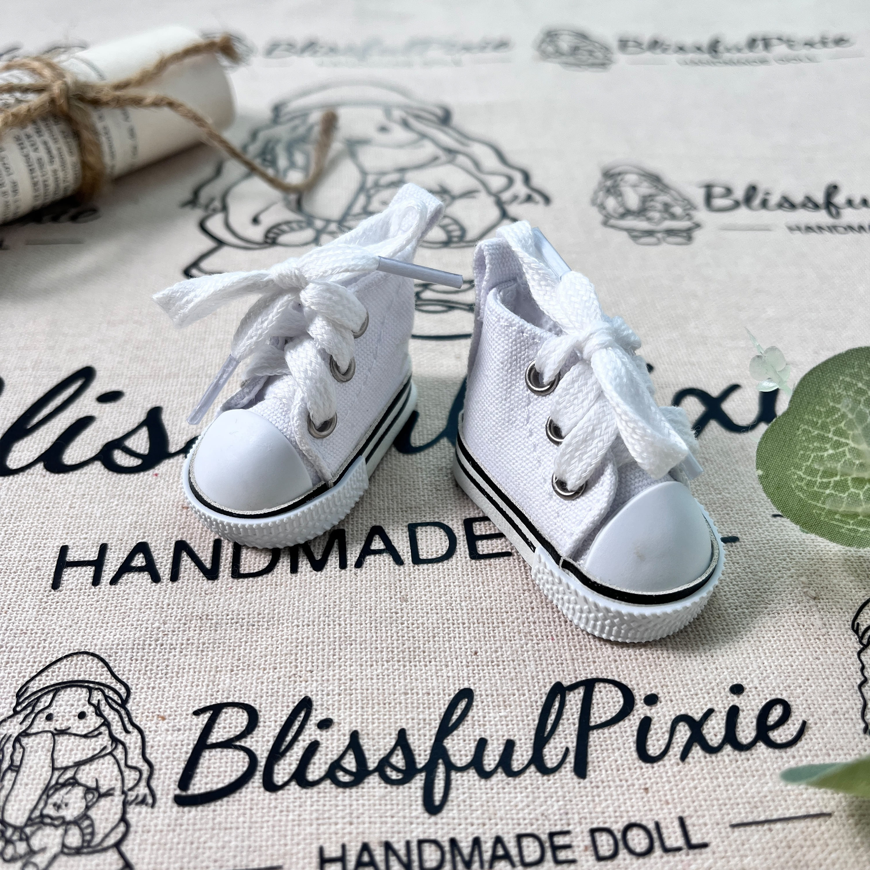 BlissfulPixie 12" Waldorf Handmade Doll Clothing Set Baby Girl Clothes Washable