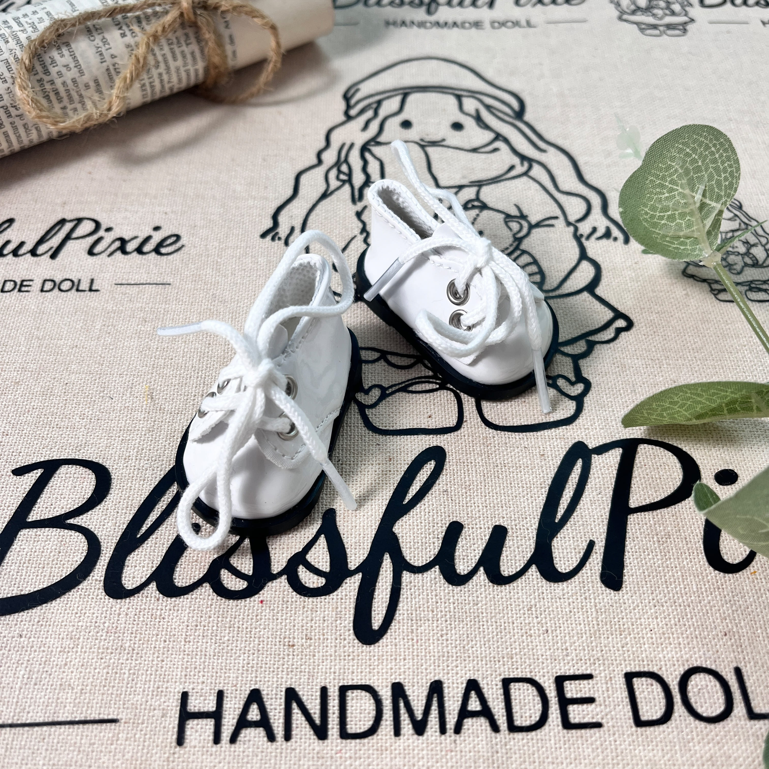 BlissfulPixie 12" Waldorf Handmade Doll Clothing Set Baby Girl Clothes Washable