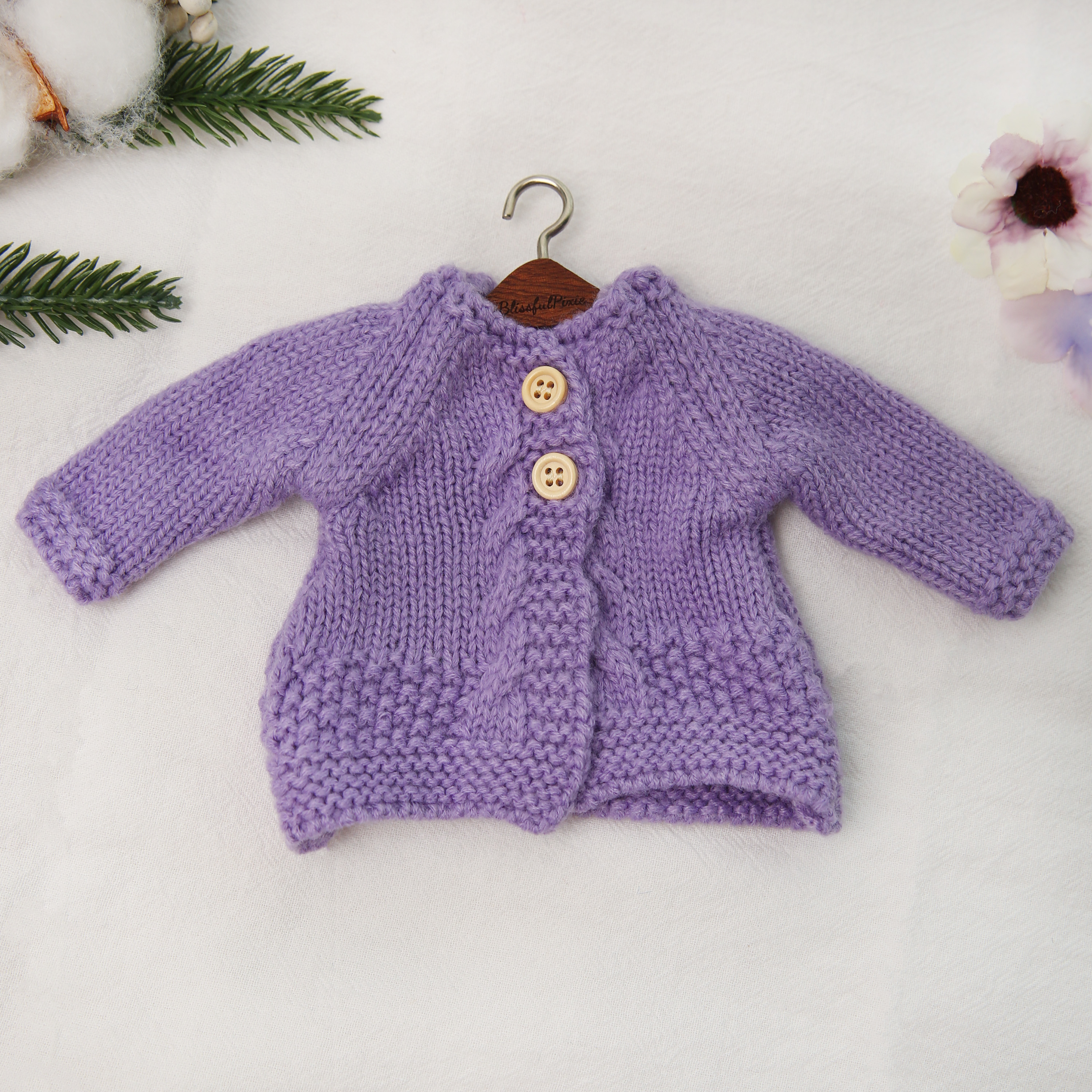 Handmade 12 Inch Waldorf Doll Clothes Set with Gift Box –Perfect for Girls' Birthday