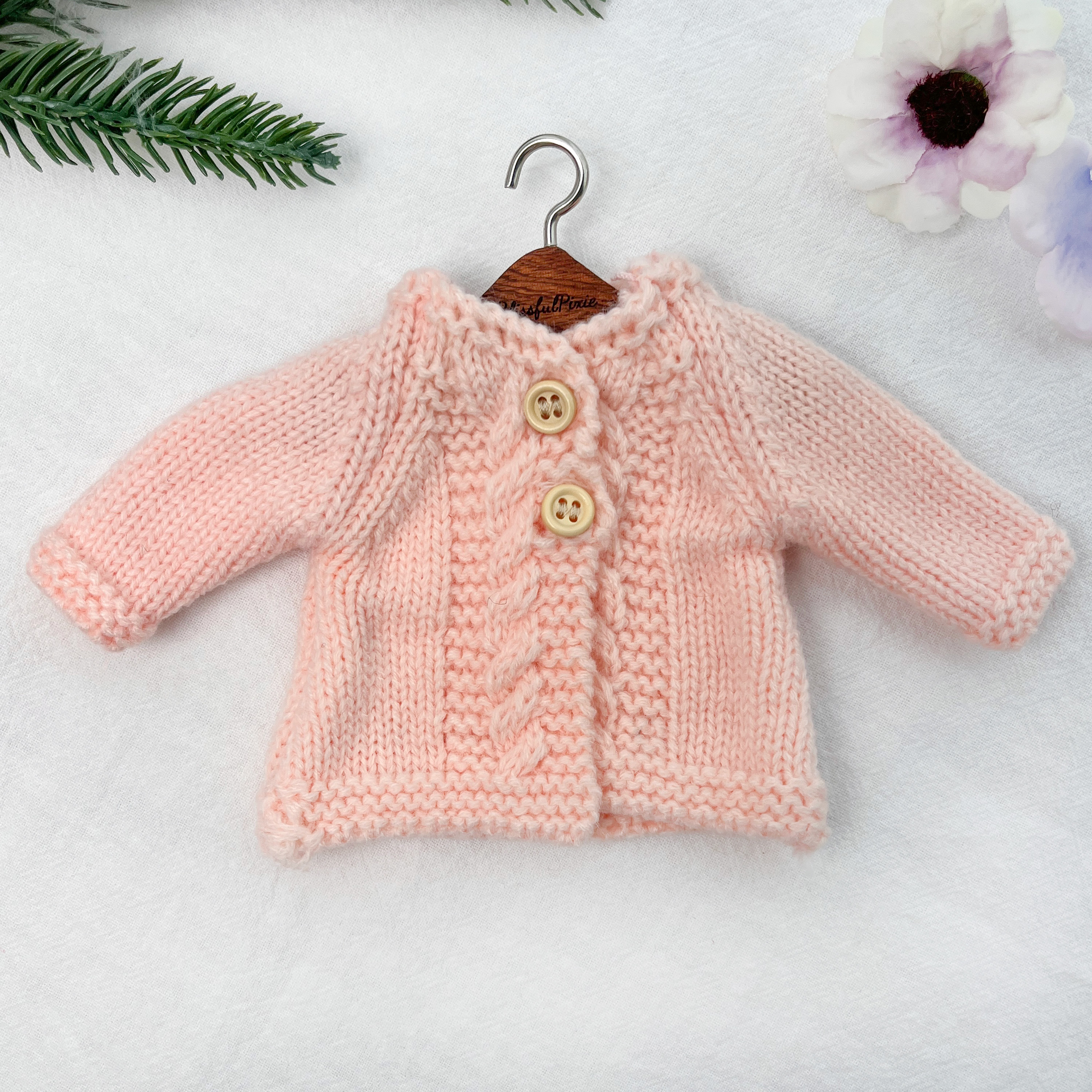 12 Inch Waldorf Doll Clothing Gift Set-Handmade Accessories for Girls