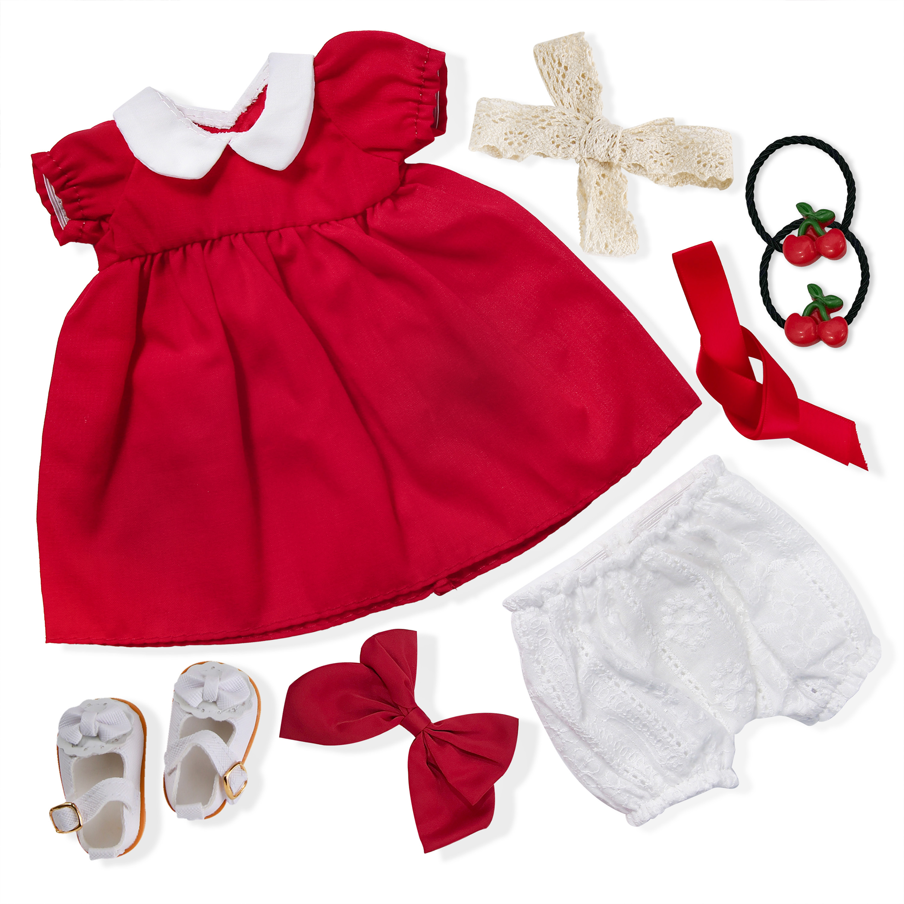 Charming Handmade Waldorf Doll Outfit-12 Inch Clothes with Gift Box