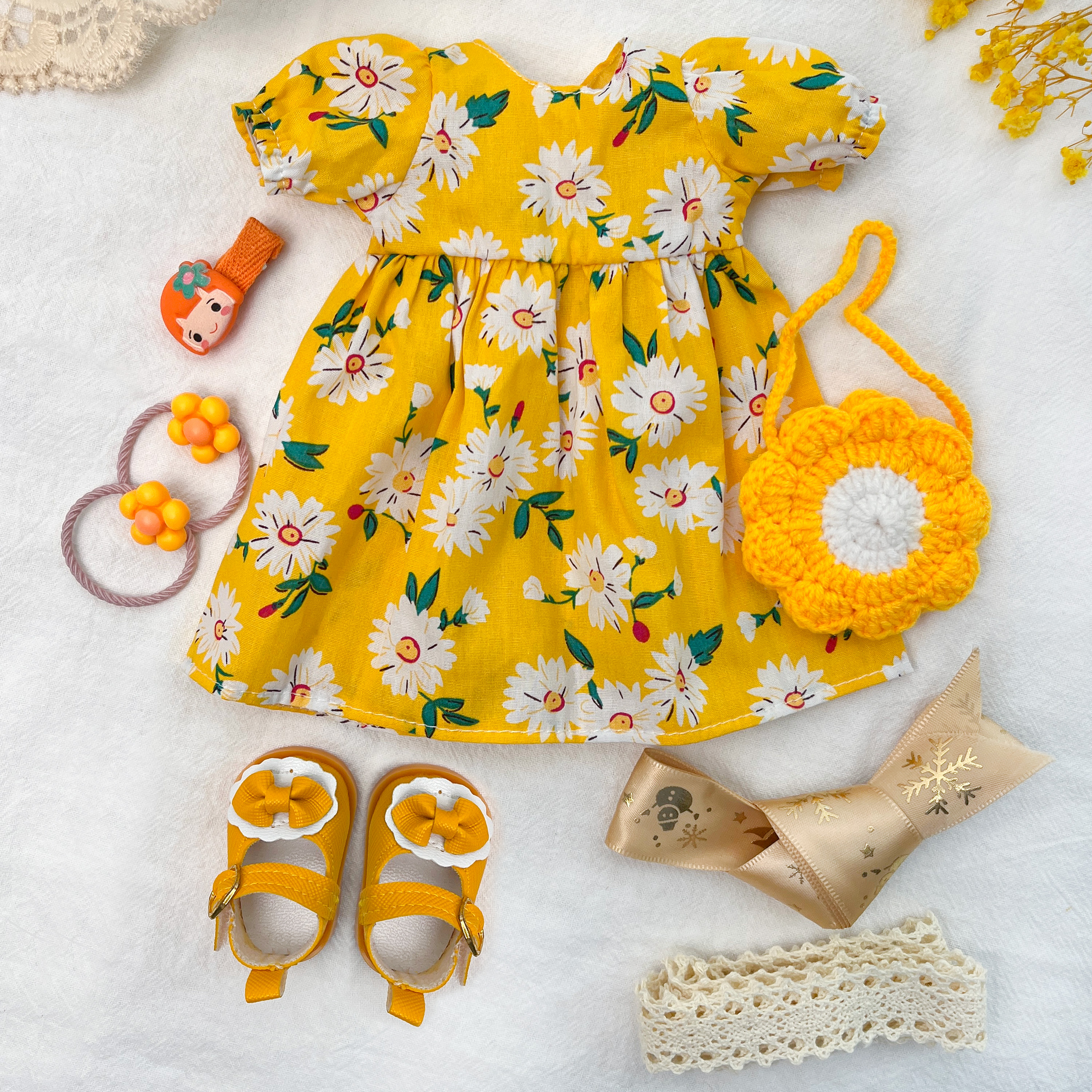 Gift-Ready 12 –Handmade Waldorf Doll Clothes-Perfect for Doll Lovers