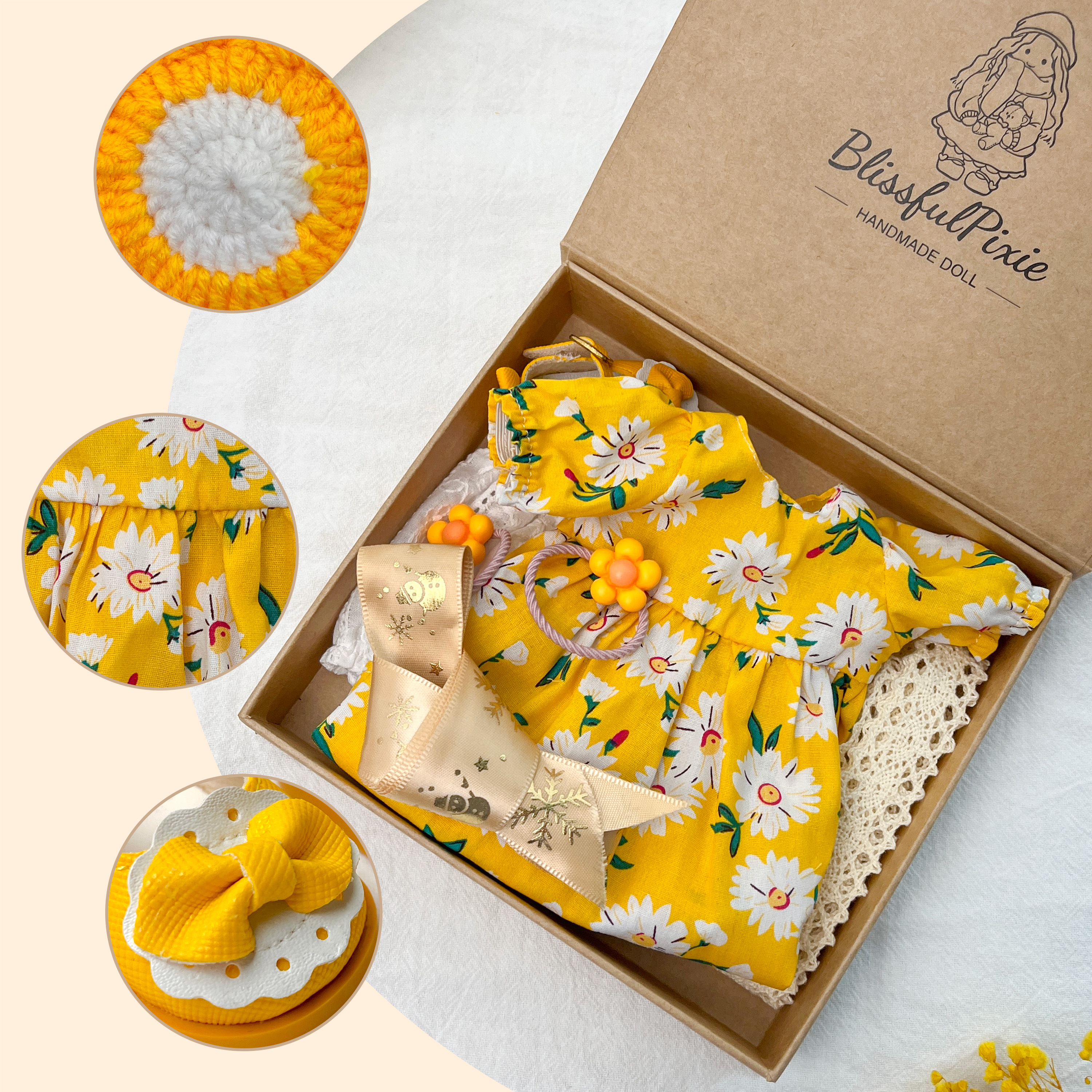 Gift-Ready 12 –Handmade Waldorf Doll Clothes-Perfect for Doll Lovers