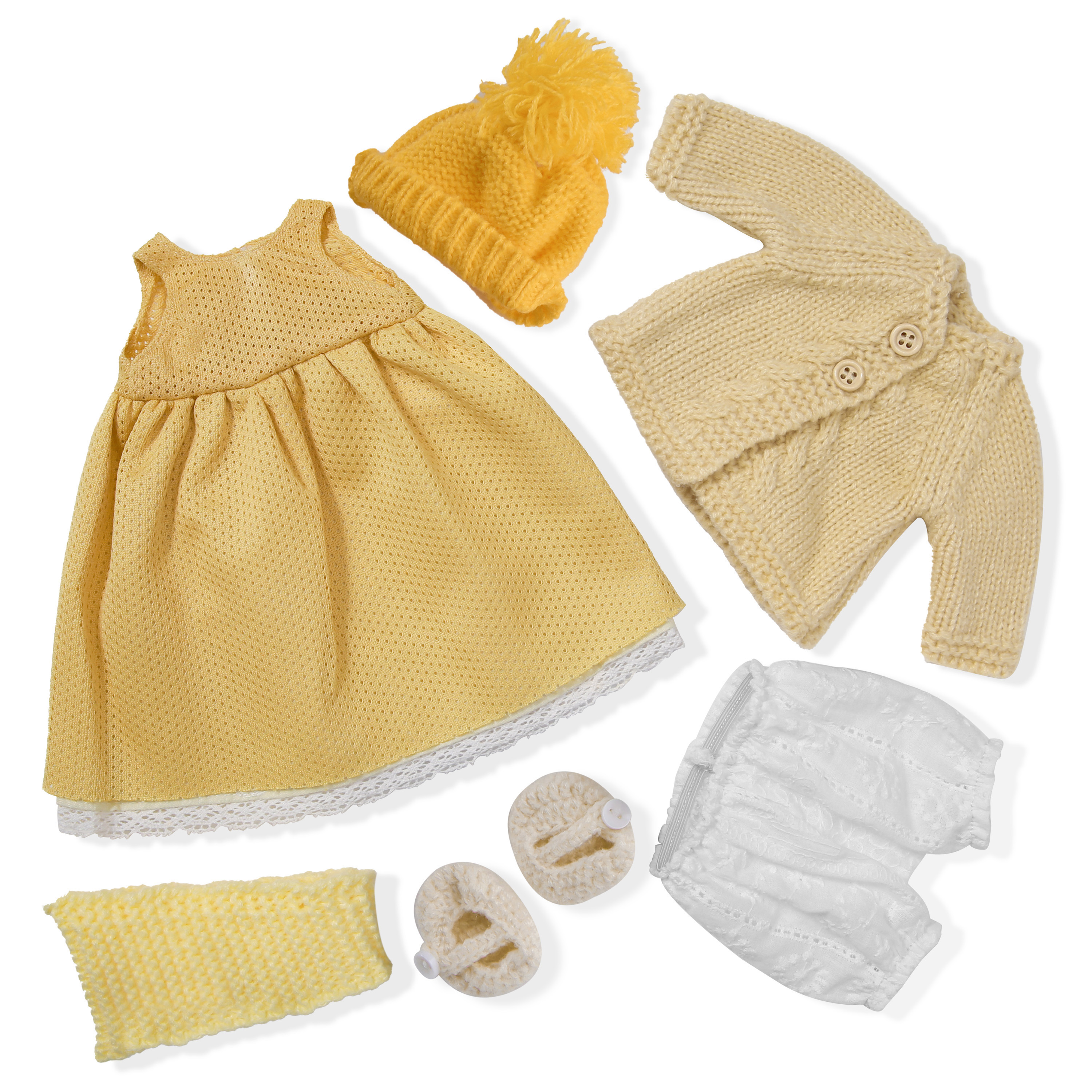 Waldorf-Inspired Handmade Doll Clothes-12 Inch Outfit Gift Set