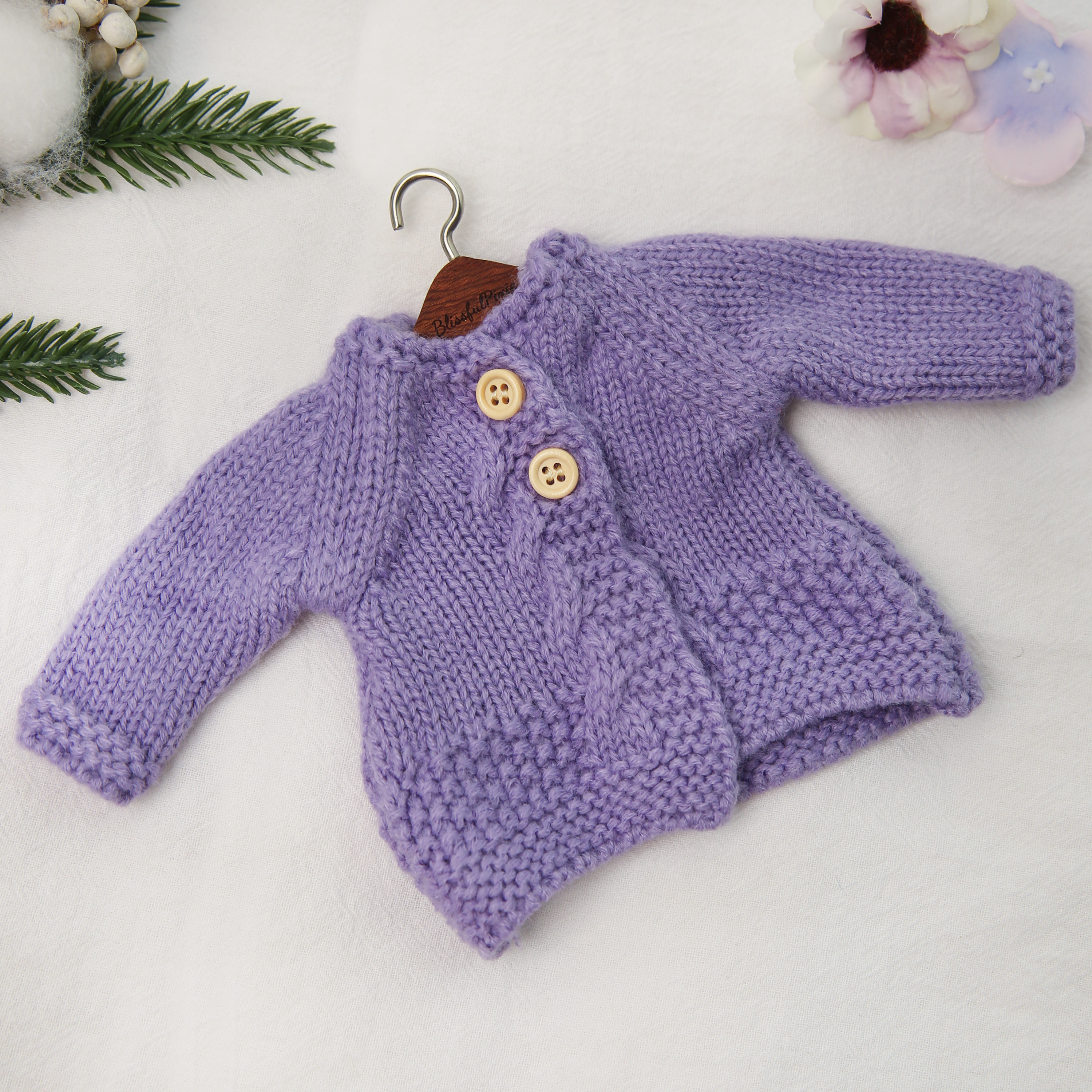 Girls Doll Gift Idea –12 Inch Handmade Waldorf Clothing in Gift Box