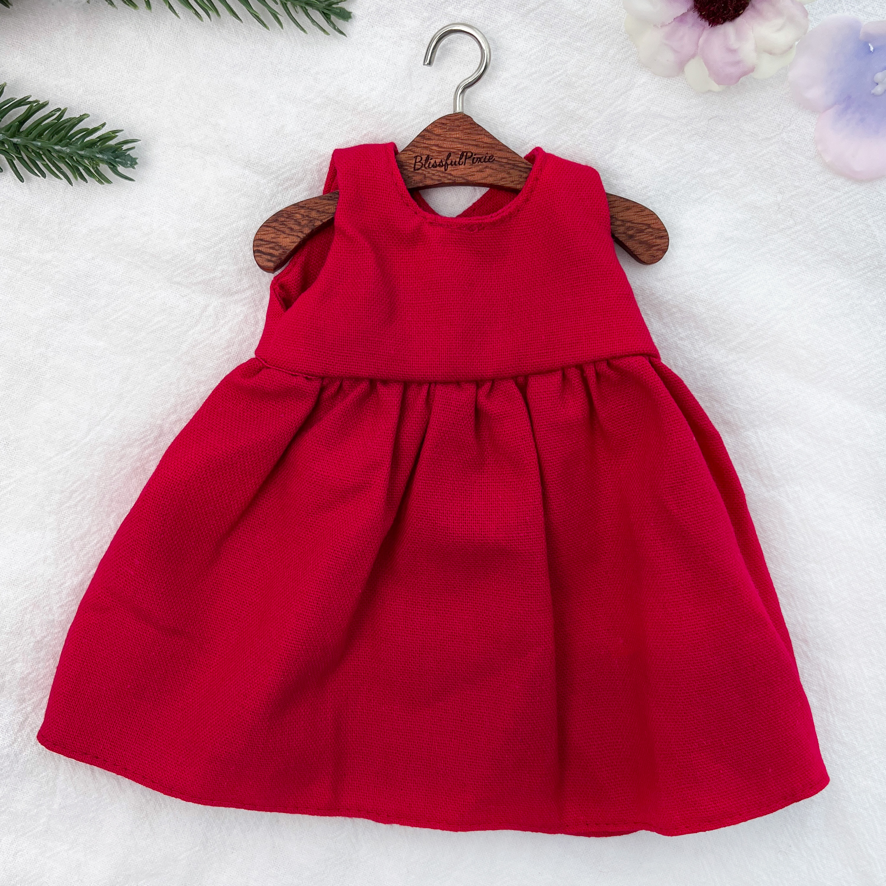 Unique Handmade Waldorf Doll Outfit-12 Inch Clothing Gift for Girls