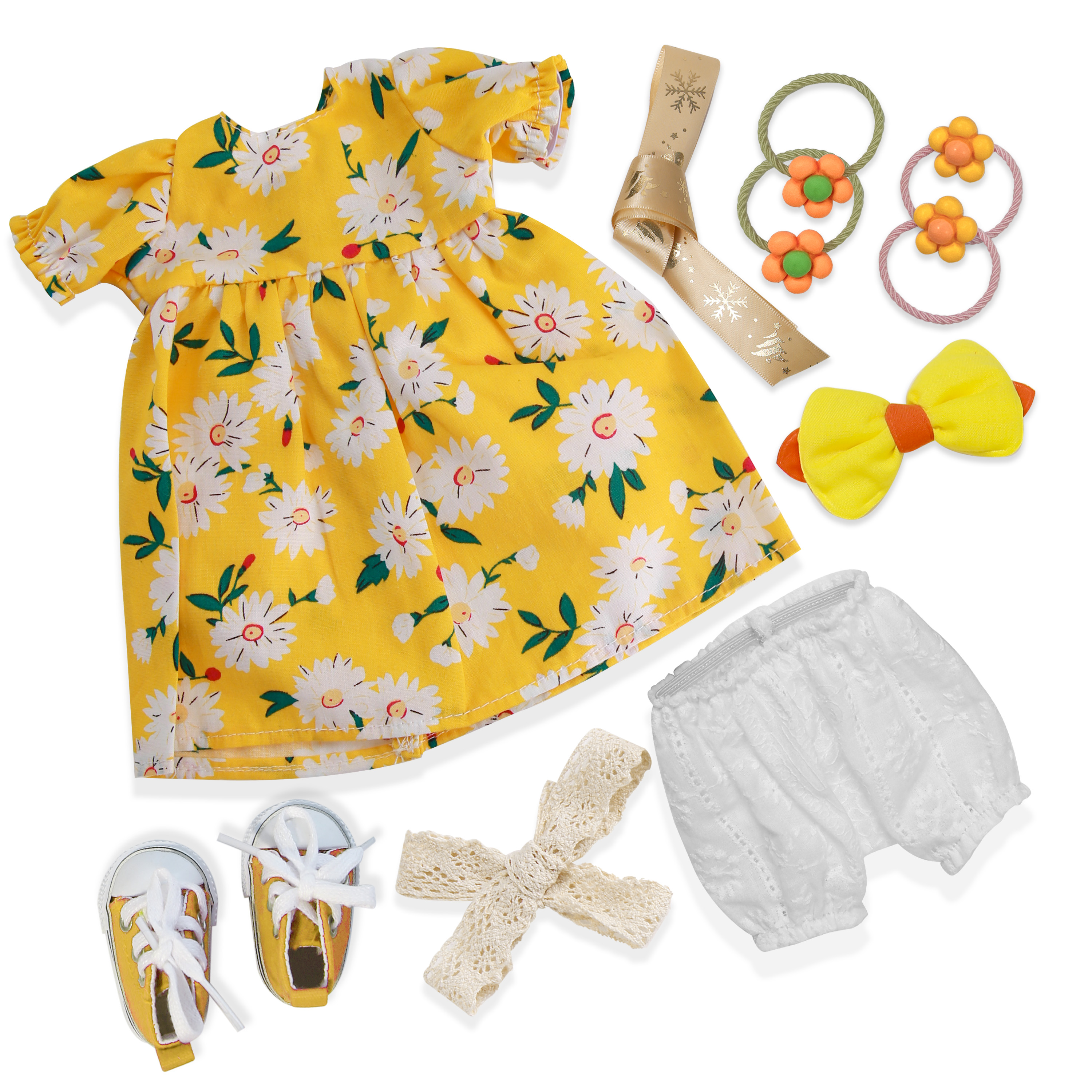 12 Inch Waldorf Doll Clothes  –Handmade Set in Elegant Gift Box