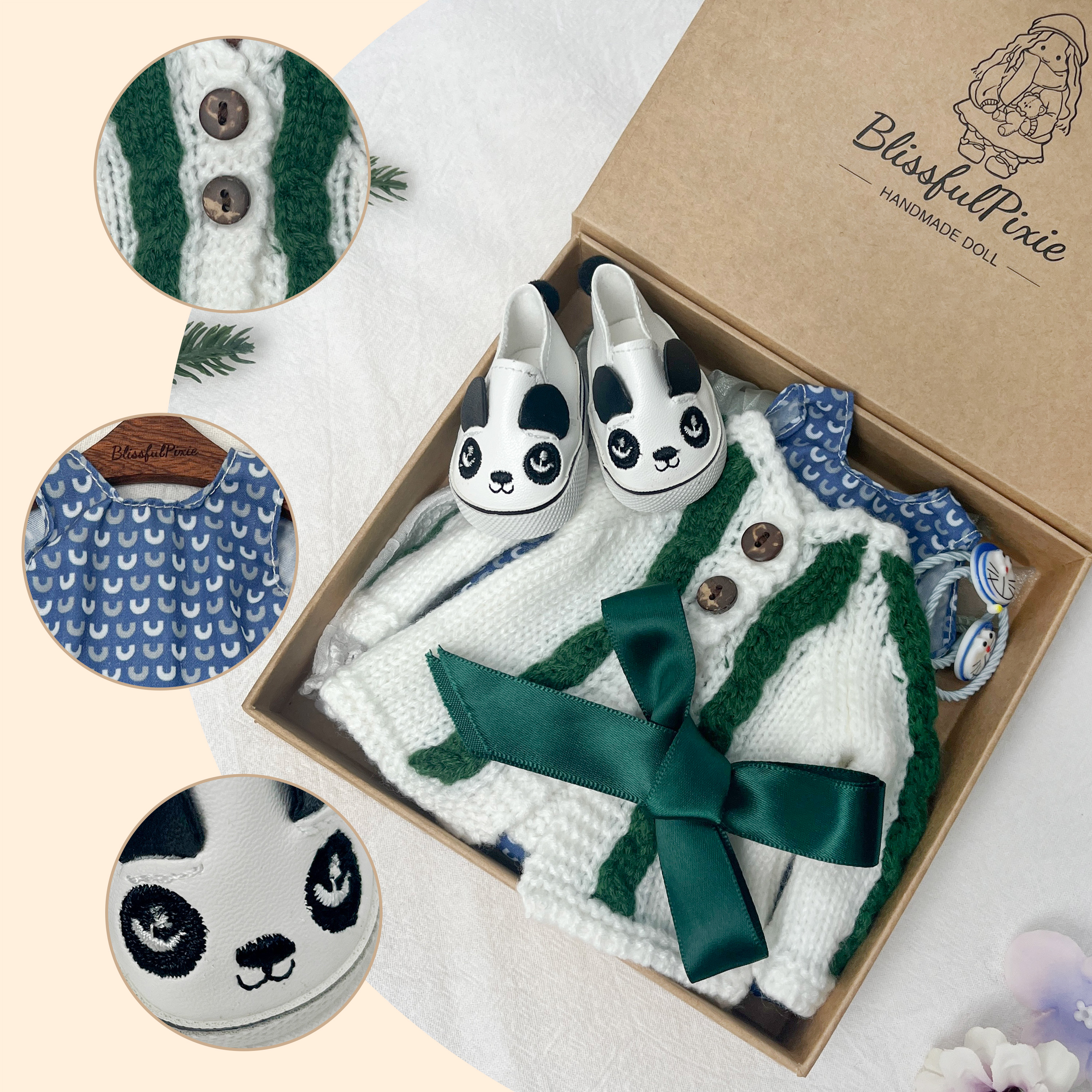 Handmade Clothes for 12 Inch Waldorf Dolls – Perfect Birthday Gift