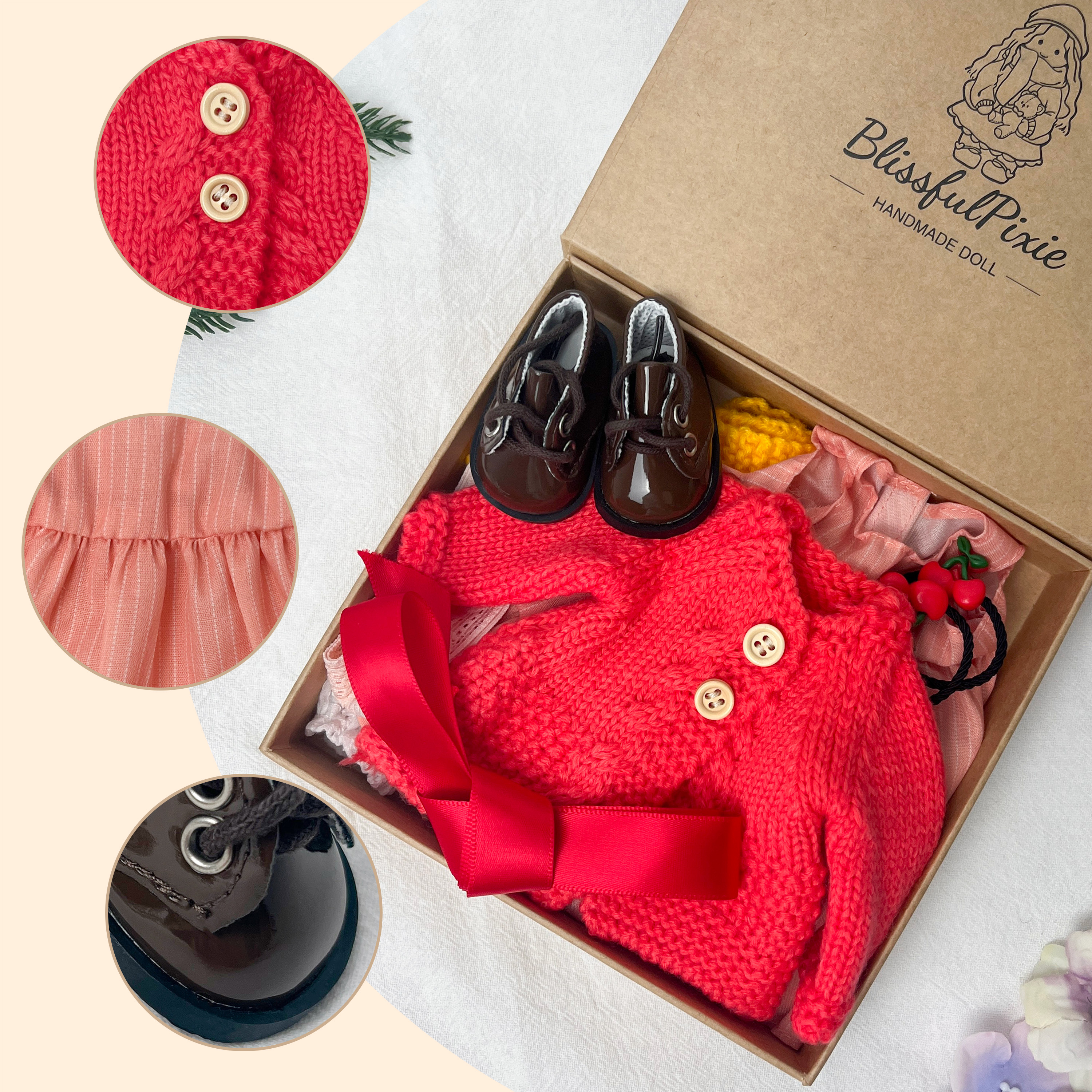 12 Inch Waldorf Doll Clothes – Adorable Handmade Birthday Gift Idea