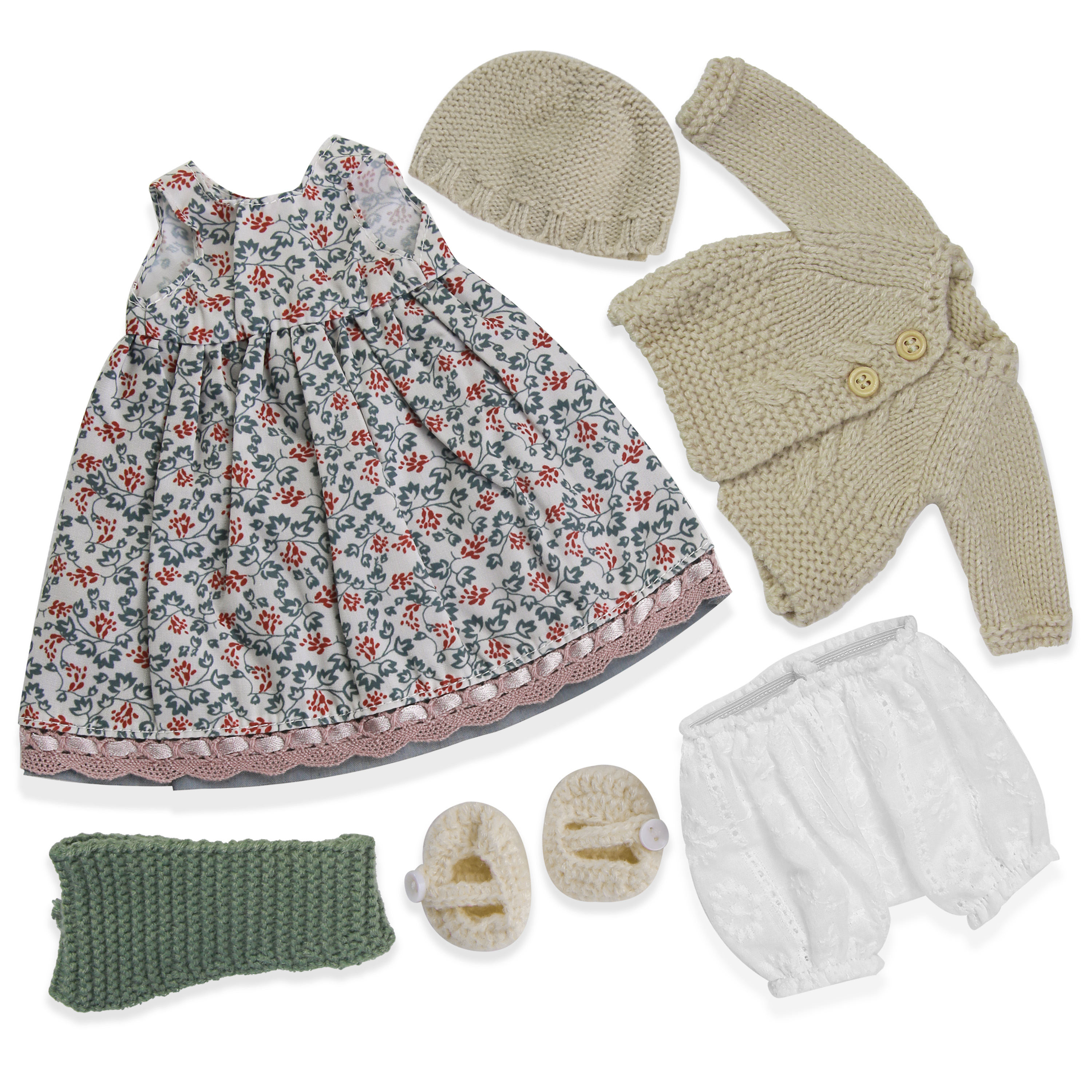 Handmade 12 Inch Waldorf Doll Dresses – Cute Gift for Girls