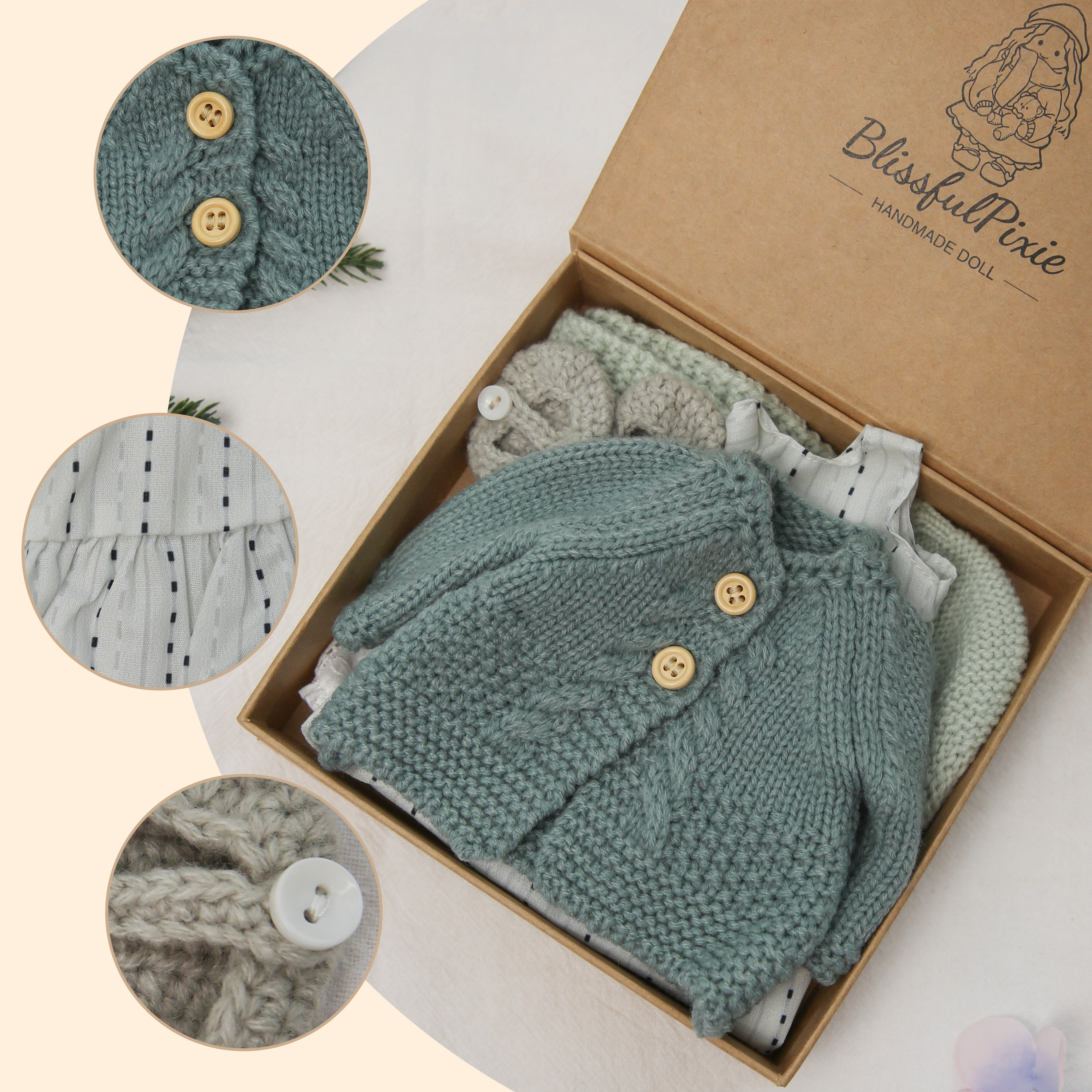 12'' Waldorf Doll Outfits – Perfect Handmade Birthday Present