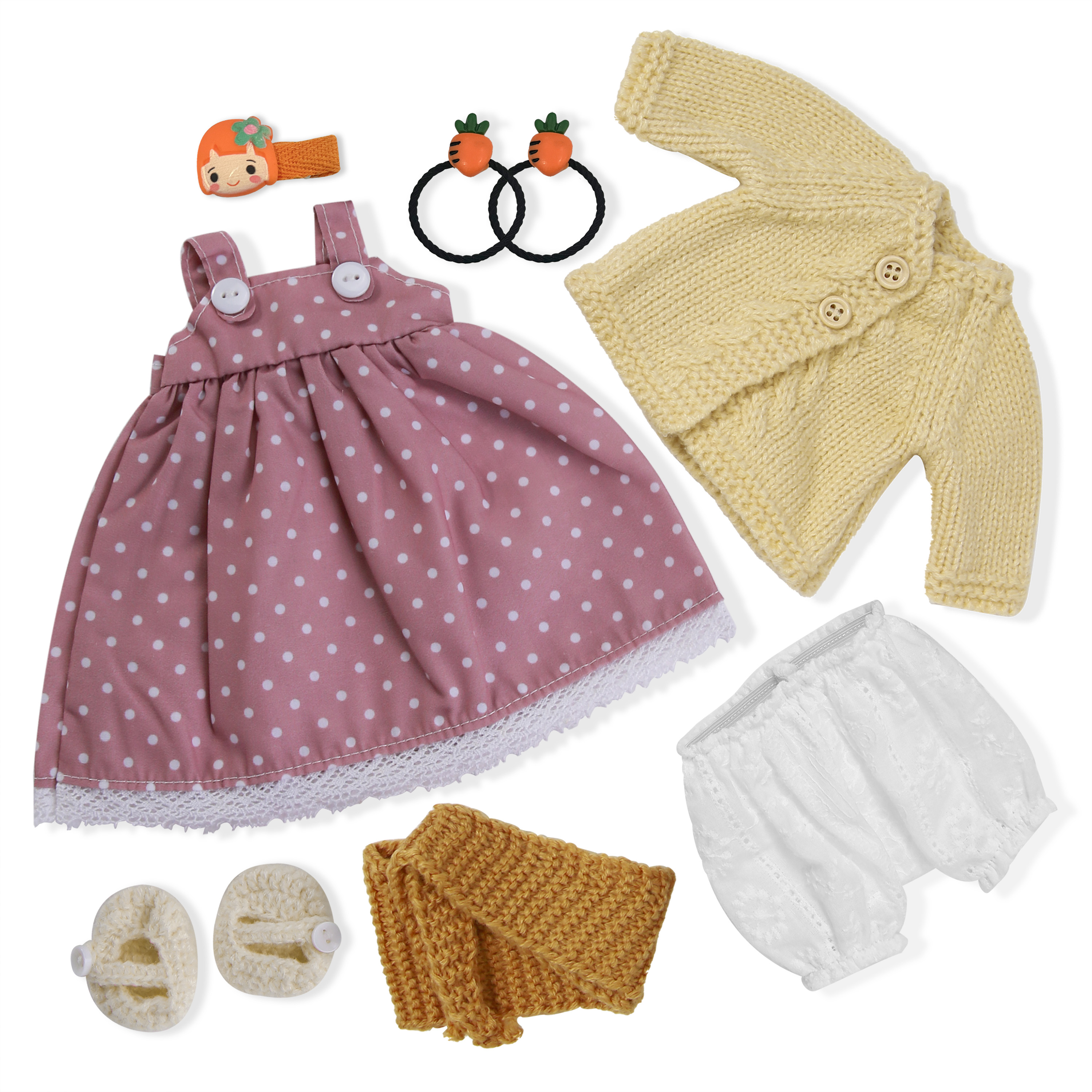 Beautiful Handmade Clothes for 12 Inch Waldorf Dolls