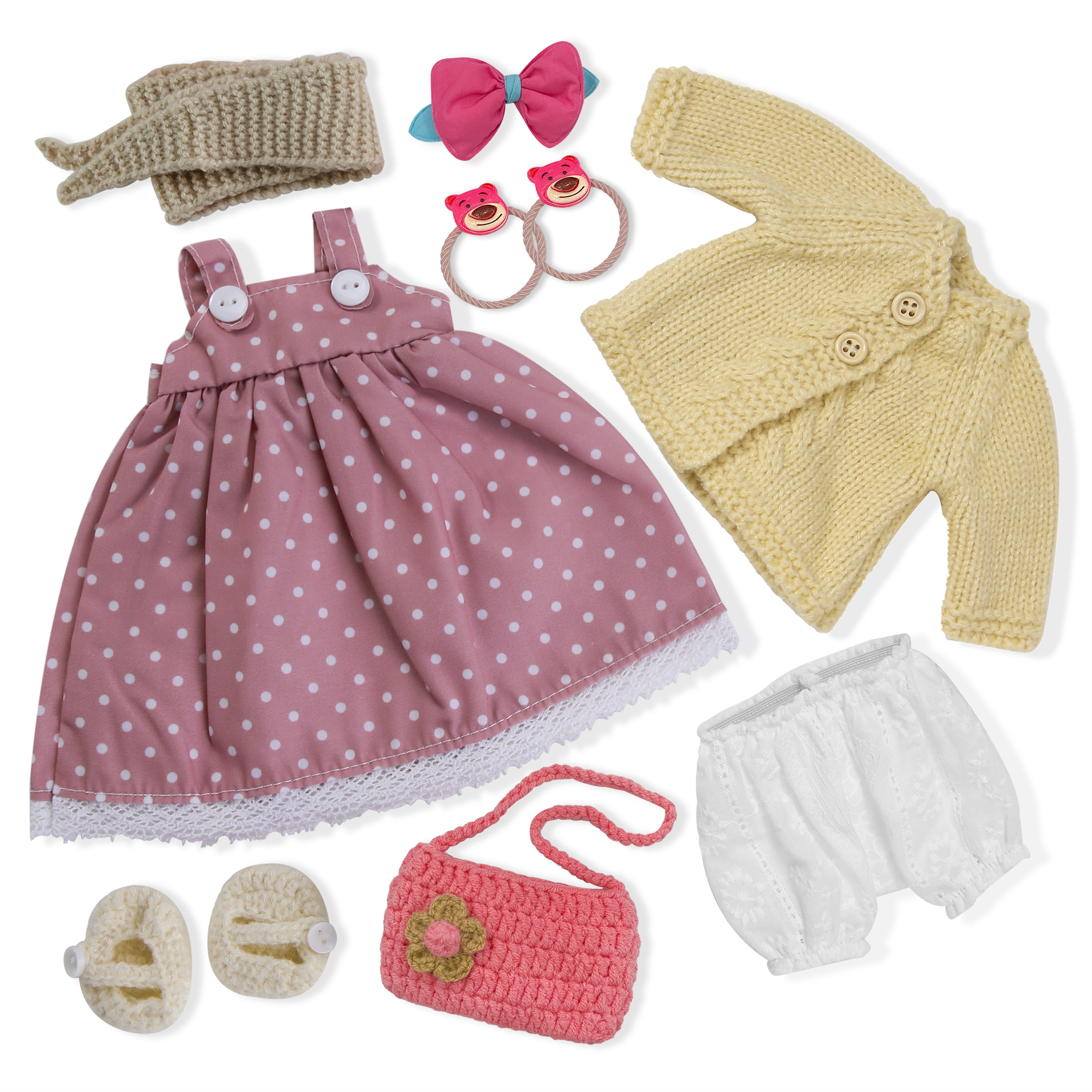 Unique Waldorf Doll Outfits – Handmade for 12 Inch Dolls