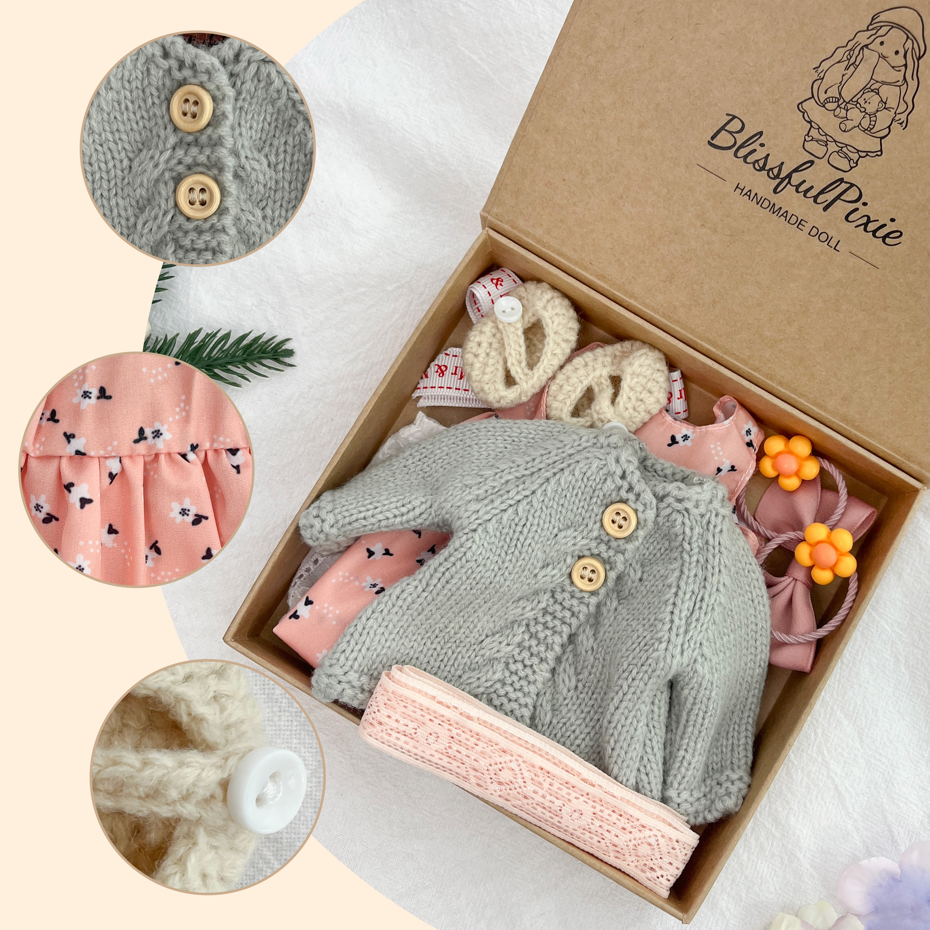 12 Inch Waldorf Doll Clothing – Perfect Gift for Kids