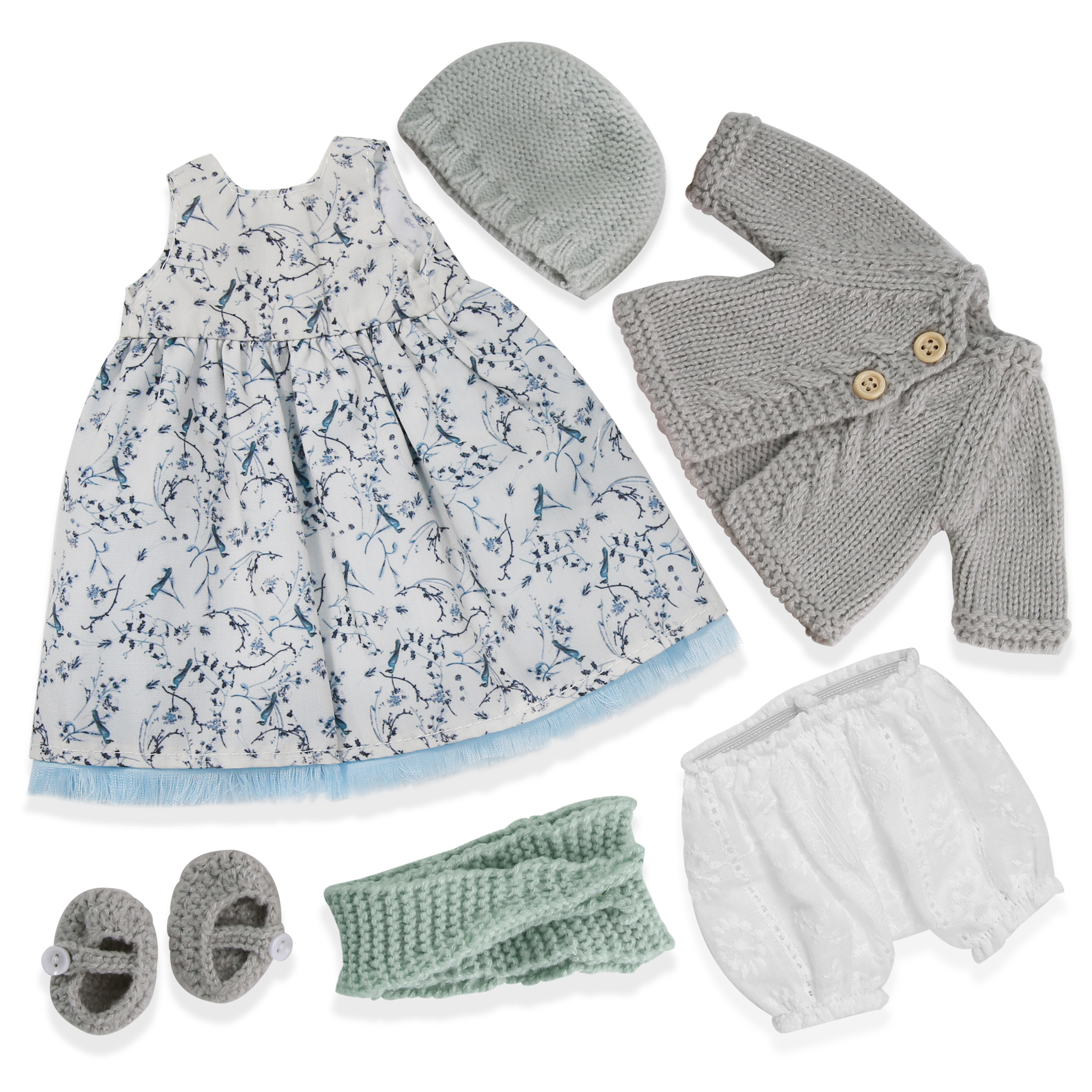 Handcrafted Clothes for Waldorf Dolls – 12 Inch Size