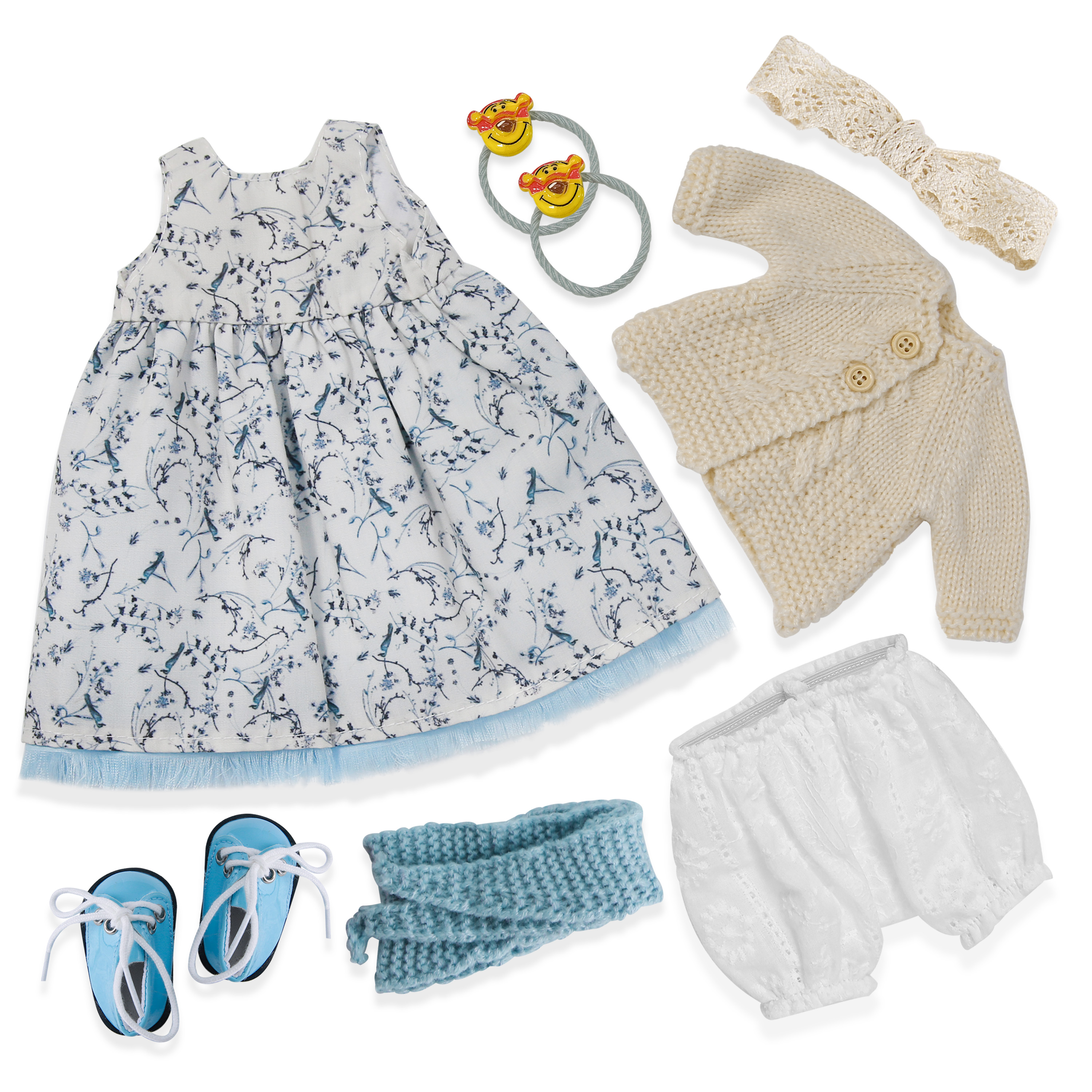 Custom Handmade Clothes for 12” Waldorf Dolls – Birthday Gift