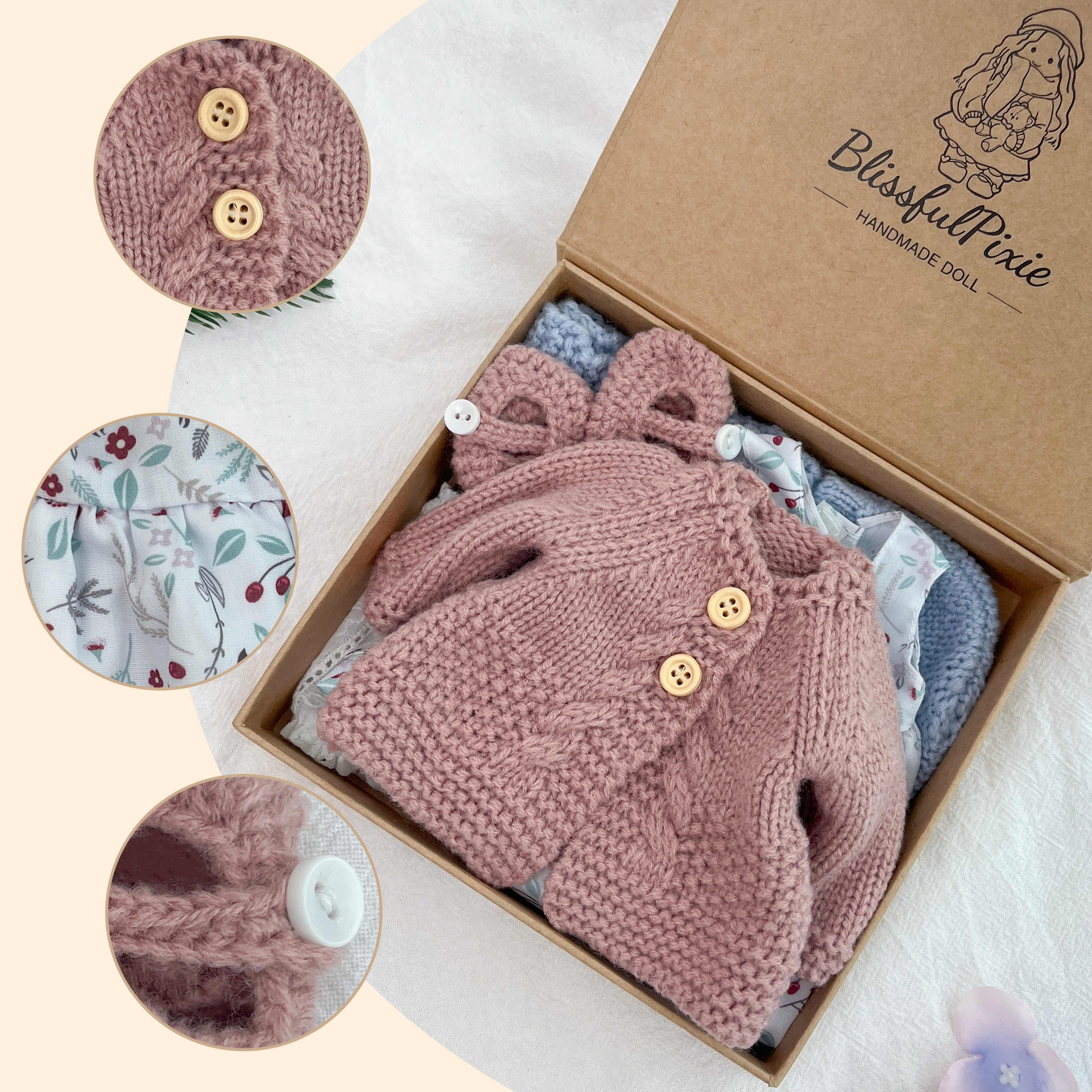 Waldorf Doll Clothes 12 Inch – Handmade & Adorable Styles