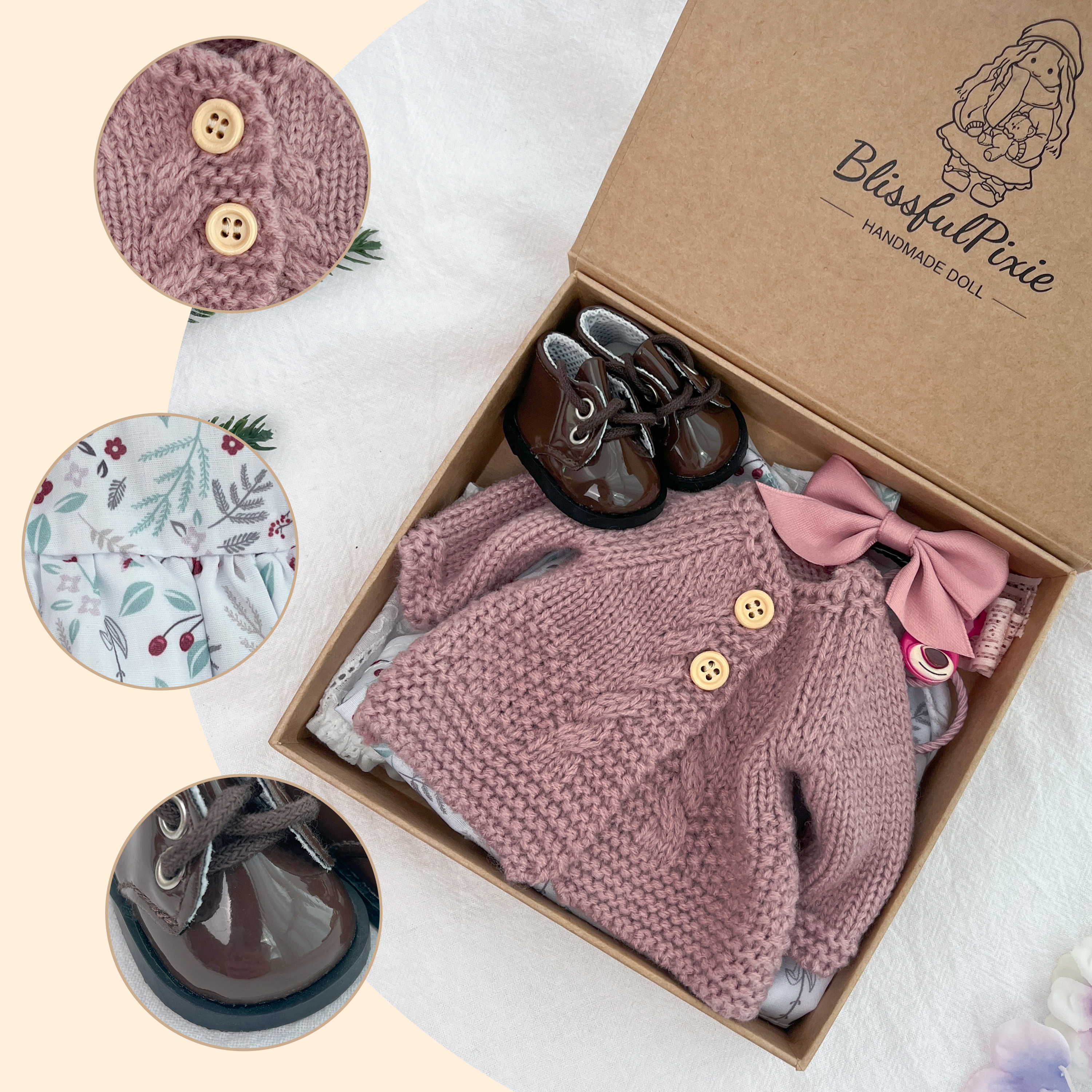 12 Inch Doll Clothes for Waldorf Dolls – Perfect Handmade Gifts