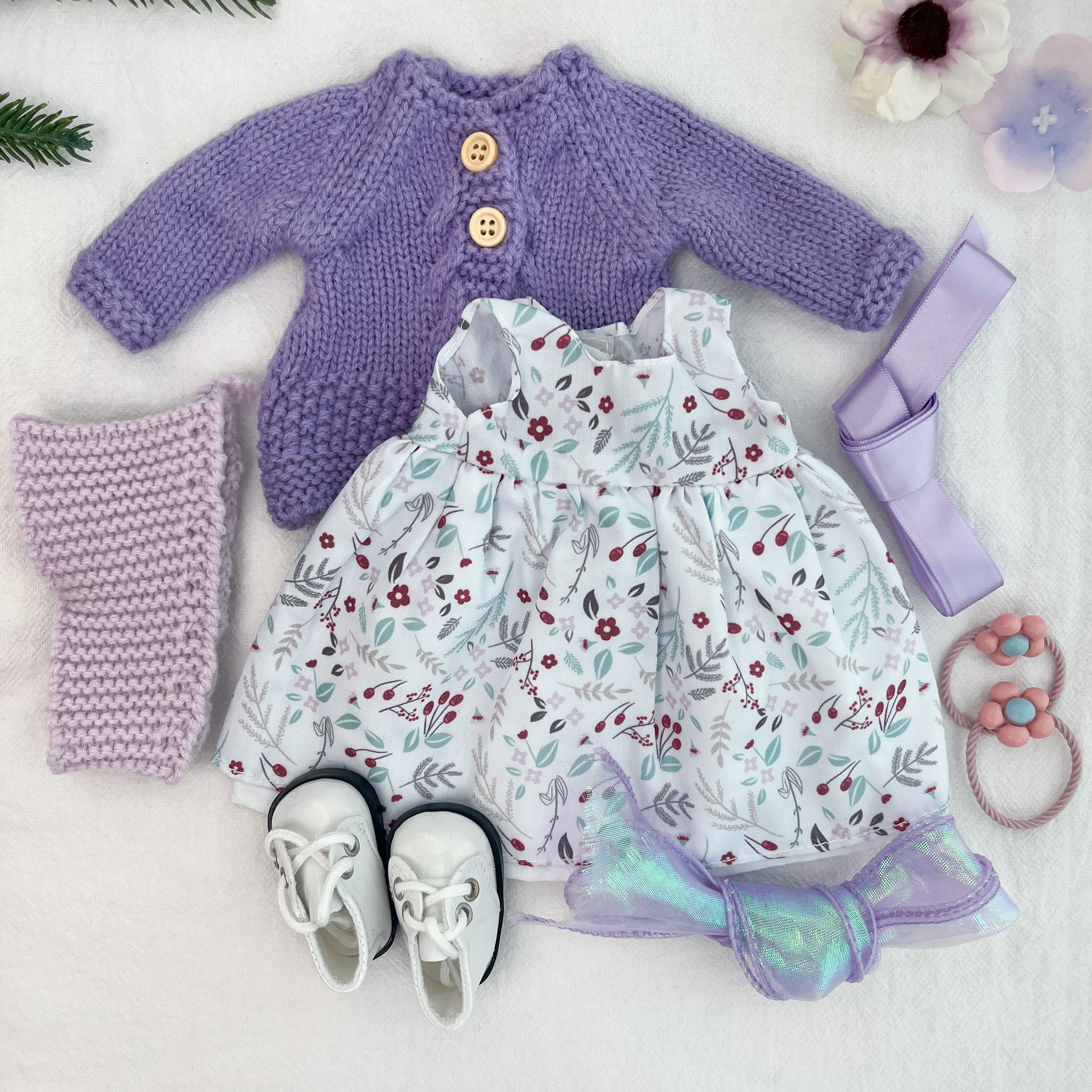 Birthday Gift Ideas – Handmade 12 Inch Waldorf Doll Outfits