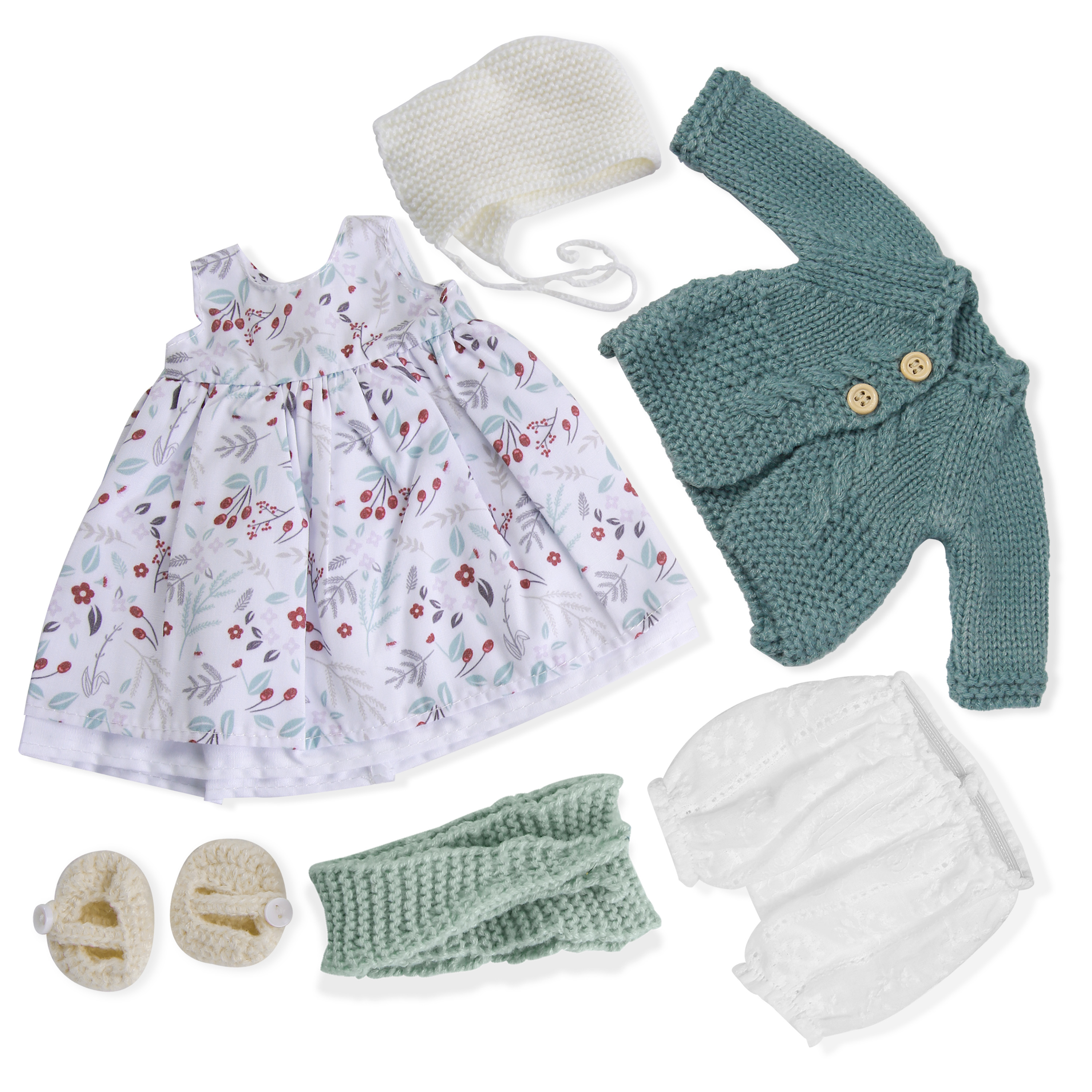 Lovely Handmade Clothes for 12” Waldorf Dolls – Great for Gifting