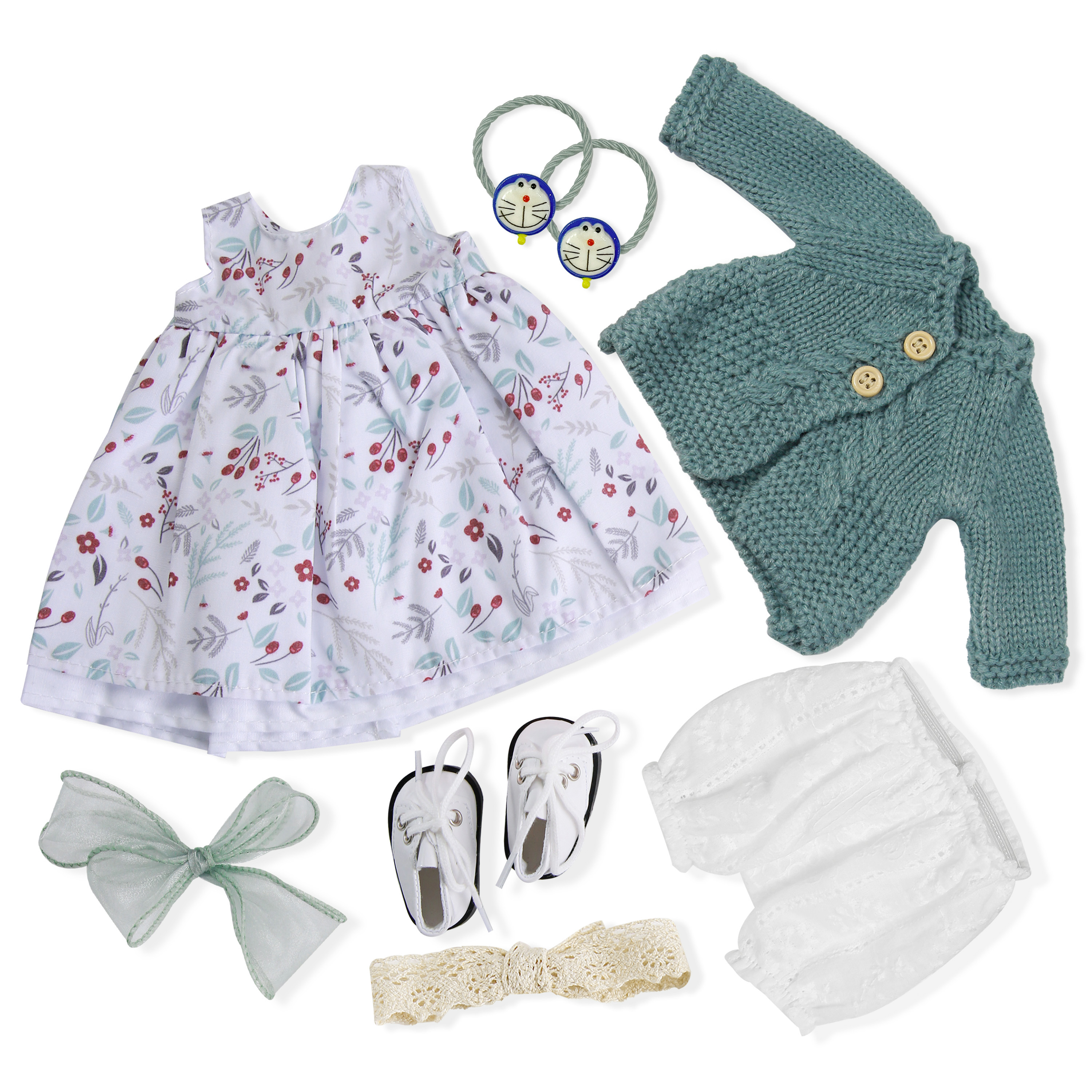 Charming Handmade Clothes for 12” Waldorf Dolls – Ideal for Special Gifts