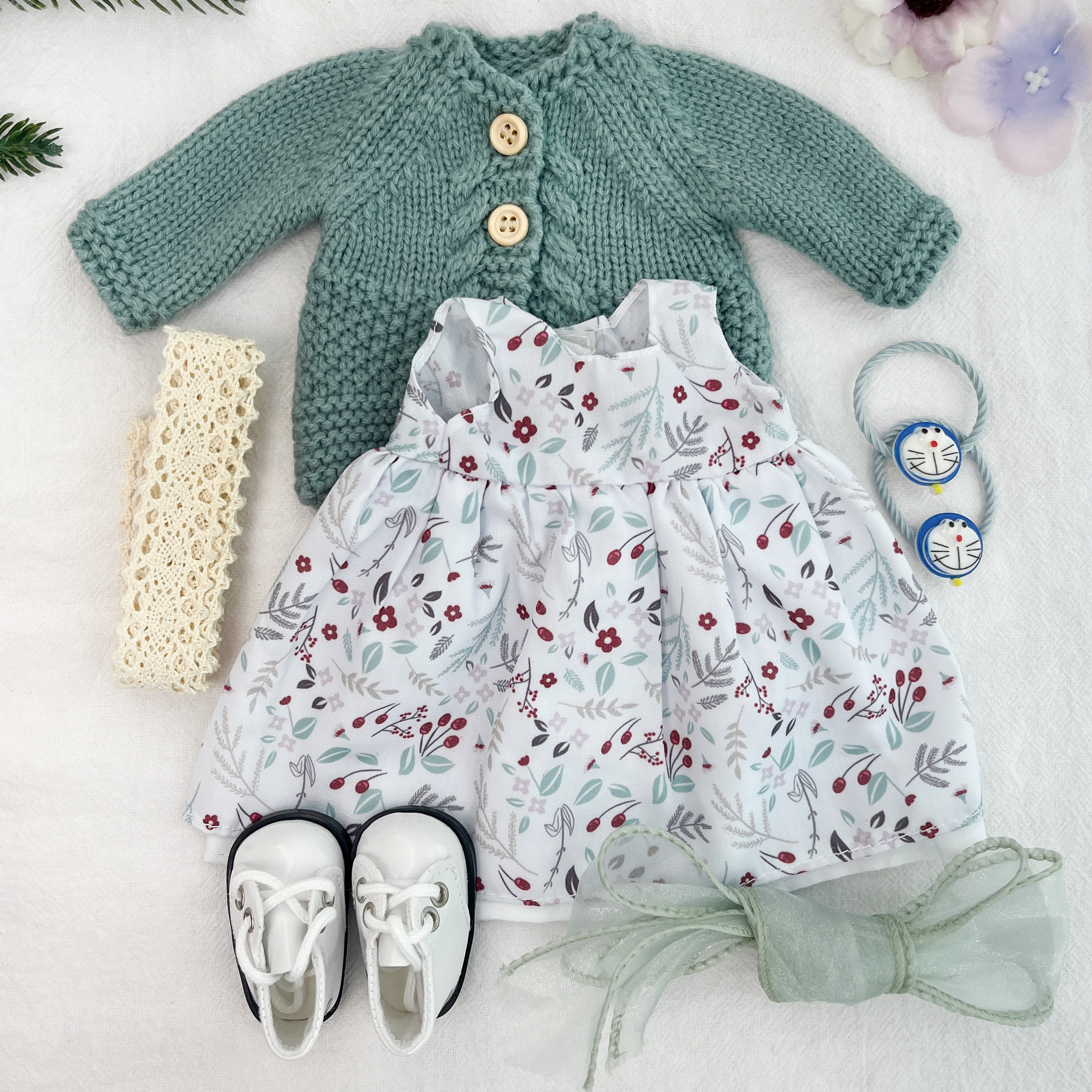 Charming Handmade Clothes for 12” Waldorf Dolls – Ideal for Special Gifts