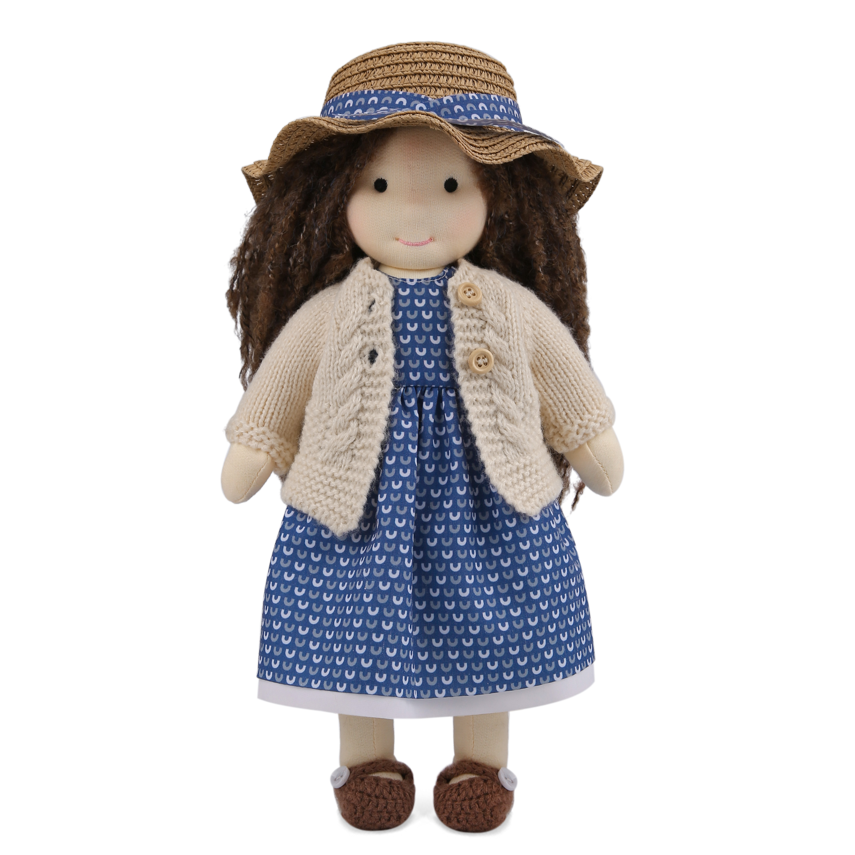 BlissfulPixie 12" Waldorf Handmade Doll-Basia