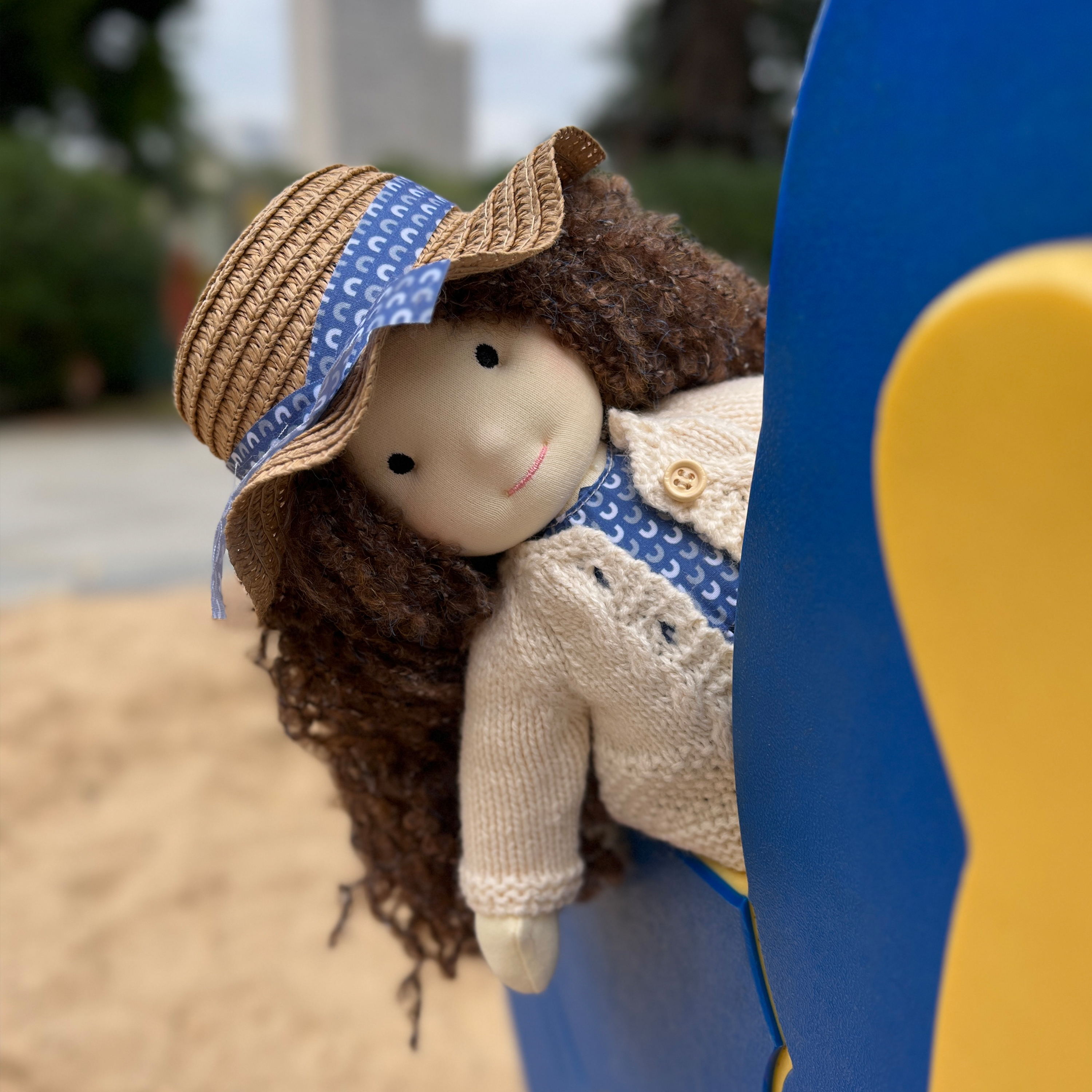 BlissfulPixie 12" Waldorf Handmade Doll-Basia