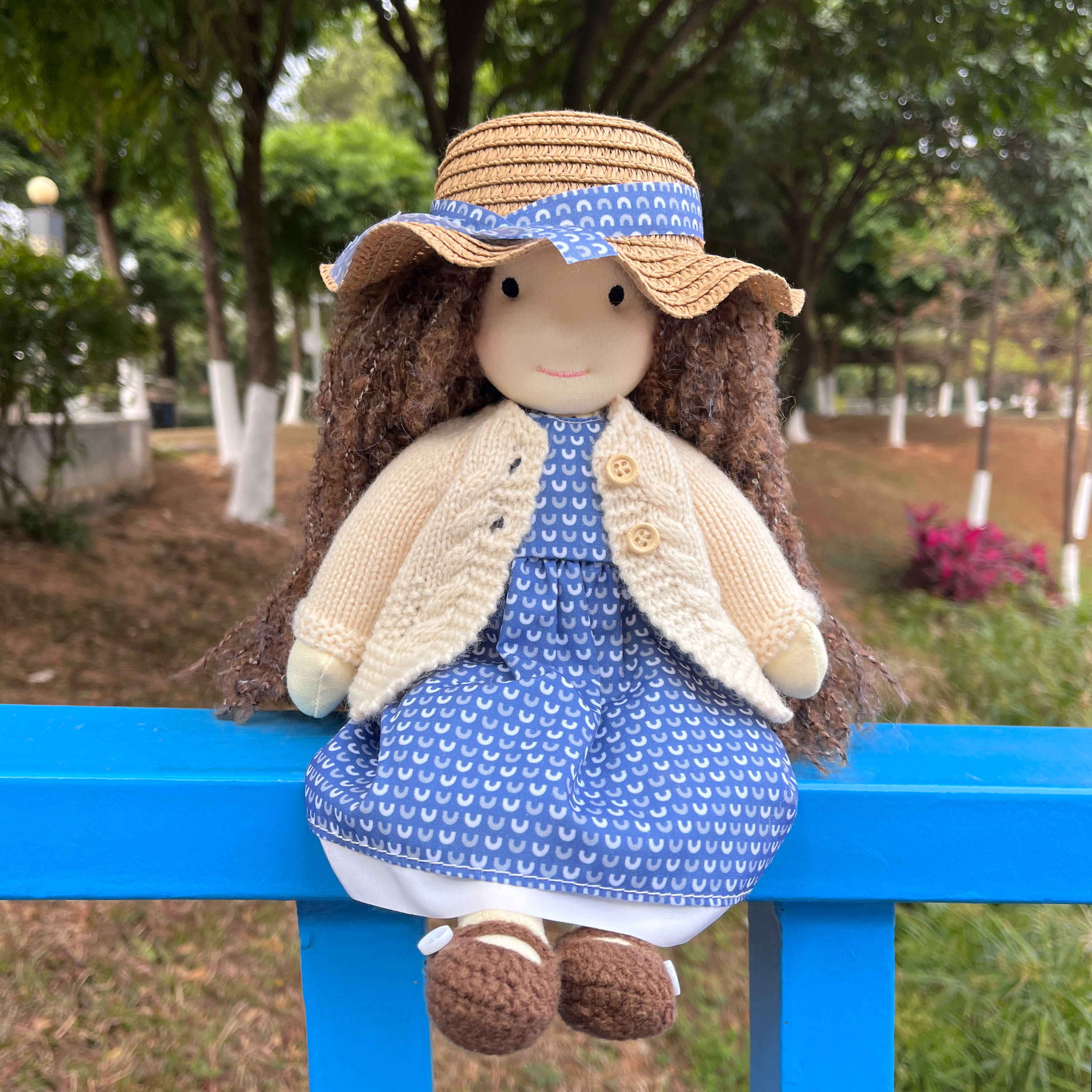 BlissfulPixie 12" Waldorf Handmade Doll-Basia