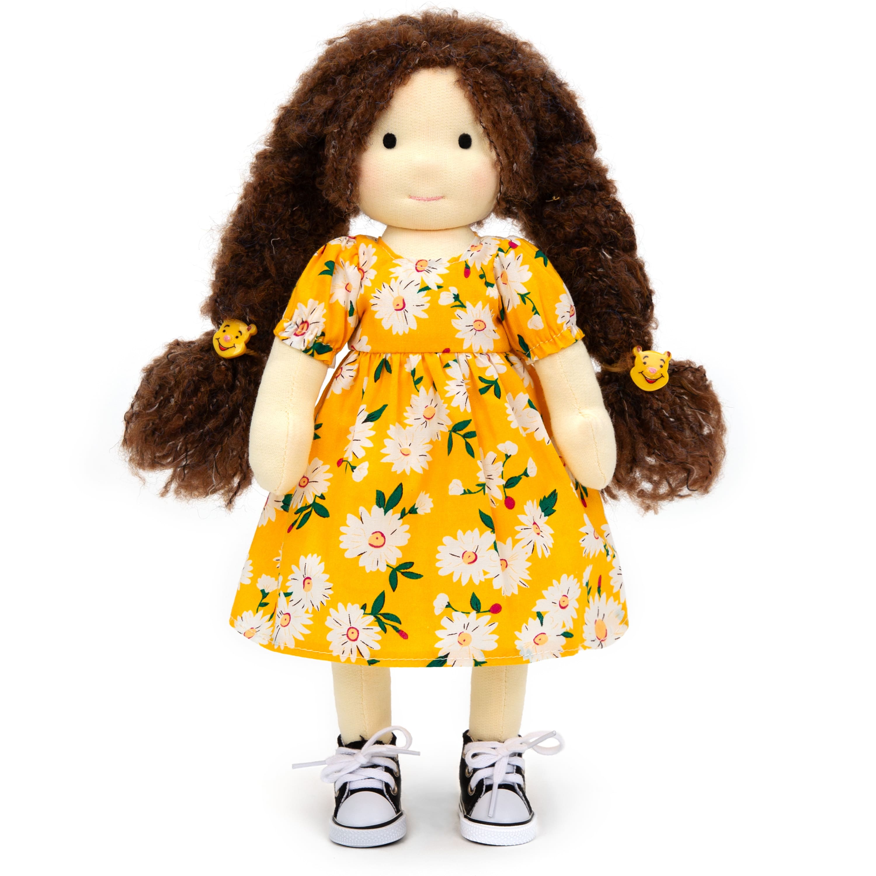 BlissfulPixie 12" Waldorf Handmade Doll Clothing Set Baby Girl Clothes Washable