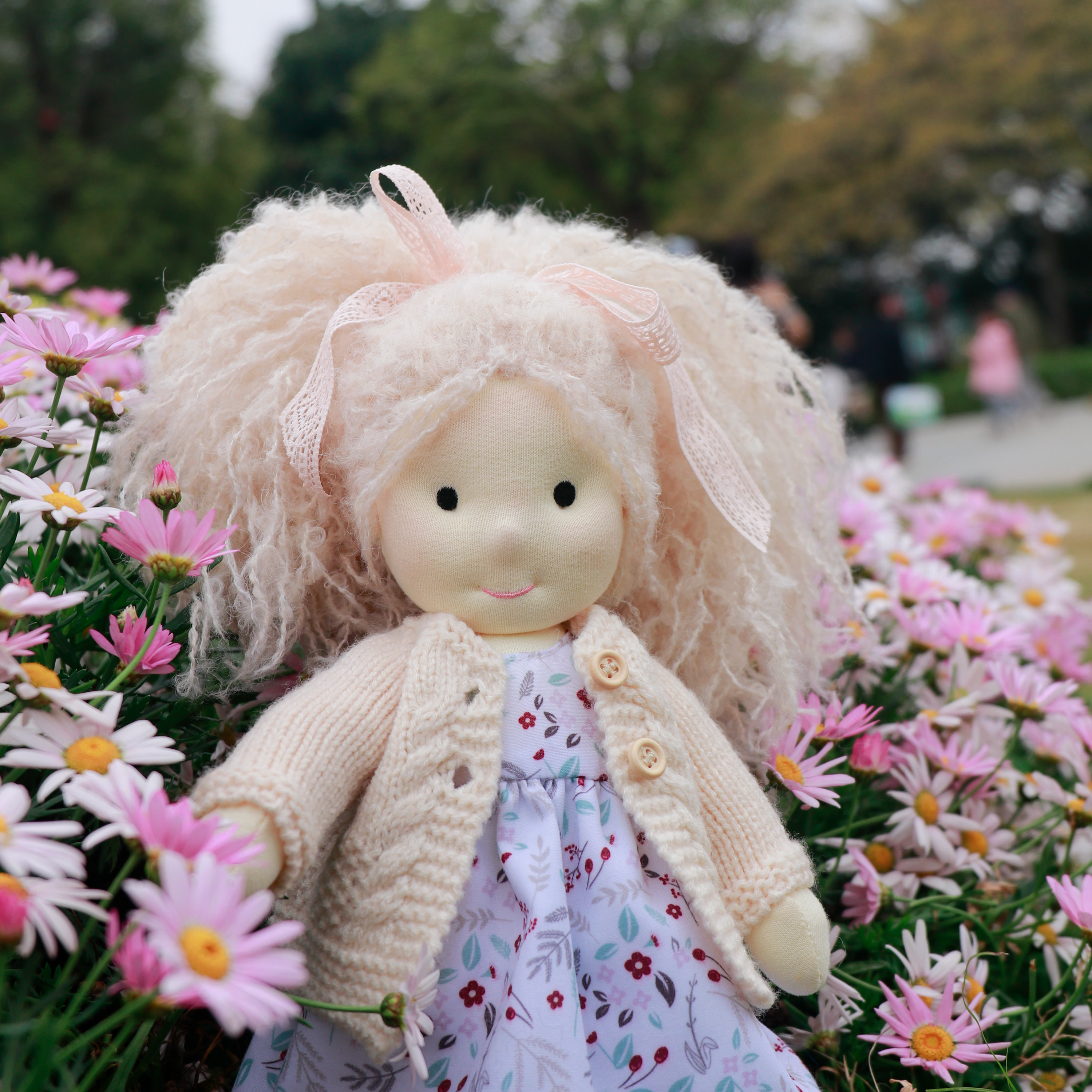 BlissfulPixie 12" Waldorf Handmade Doll-Kiki 