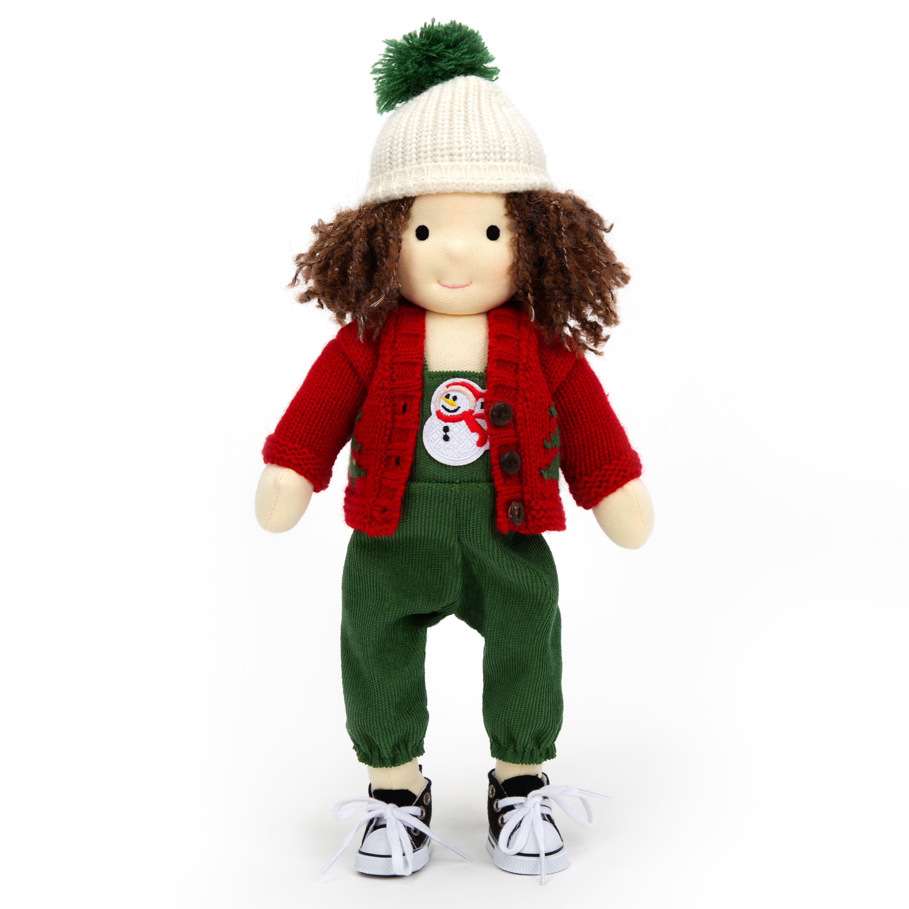 BlissfulPixie 12" Waldorf Handmade Doll Clothing Set Baby Girl Clothes Washable