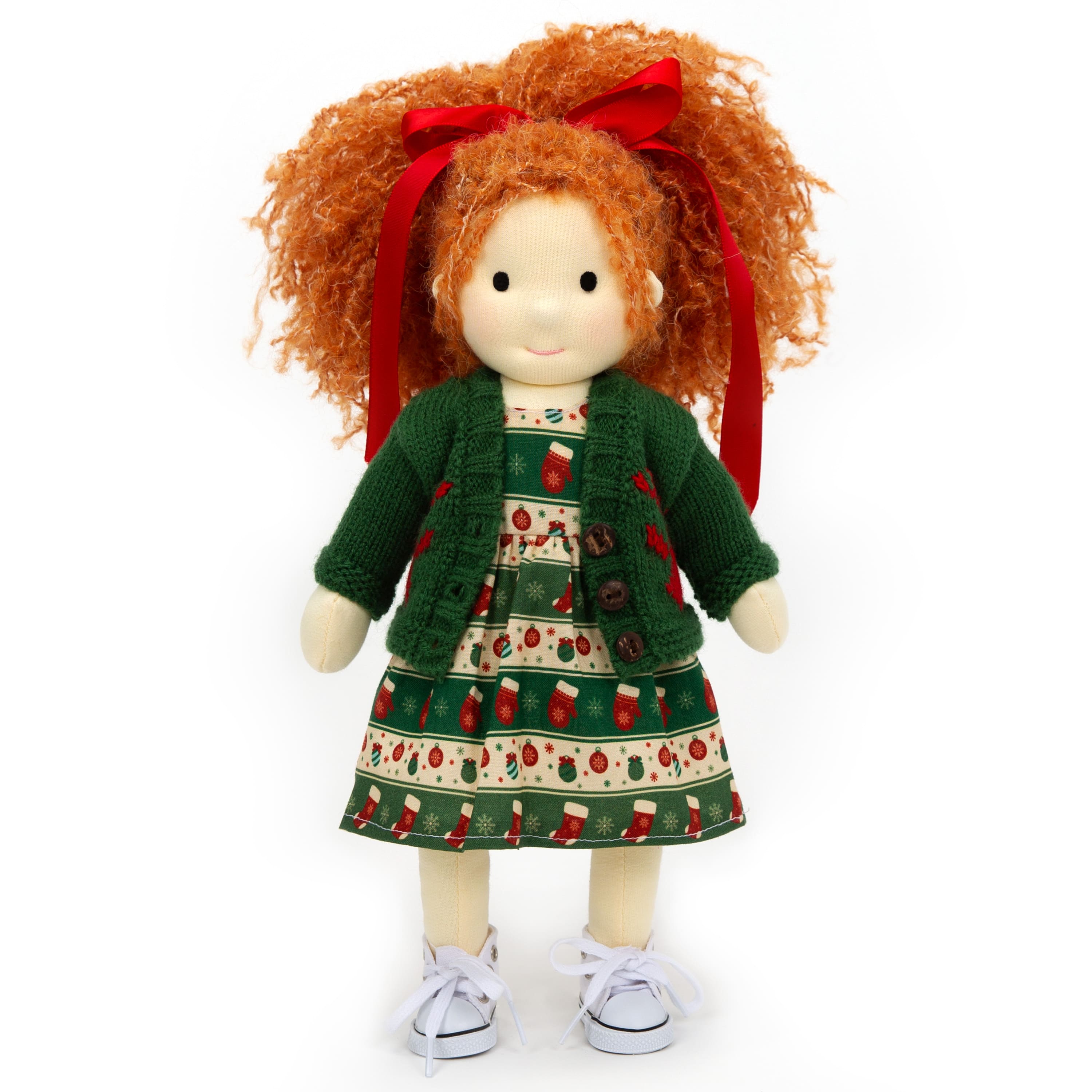 BlissfulPixie 12" Waldorf Handmade Doll Clothing Set Baby Girl Clothes Washable