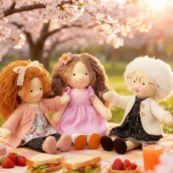 BlissfulPixie Handmade Waldorf Doll