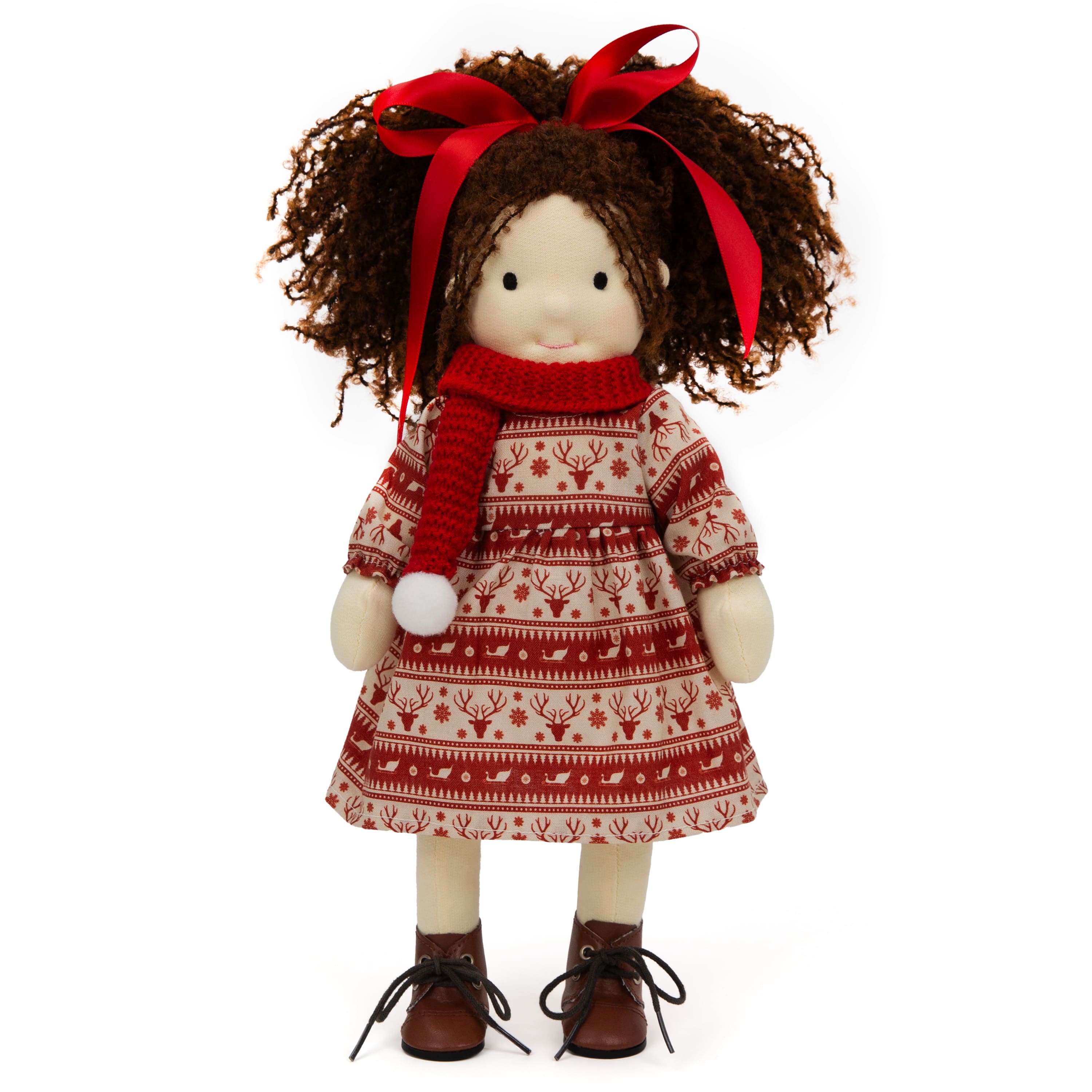 BlissfulPixie 12" Waldorf Handmade Doll Clothing Set Baby Girl Clothes Washable