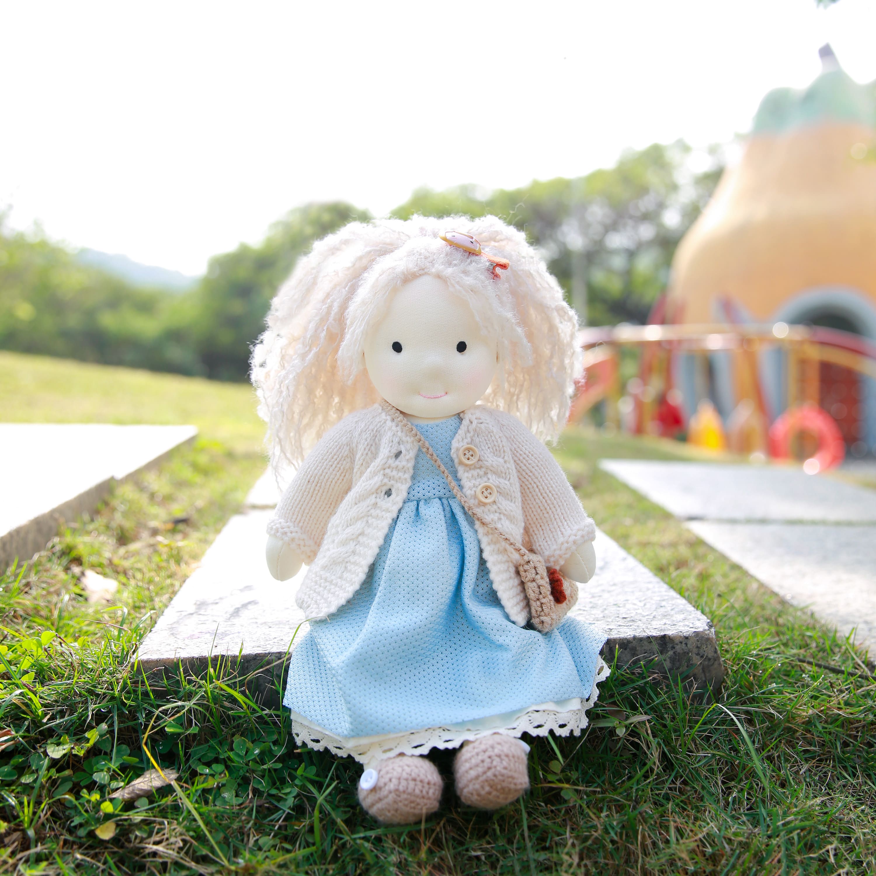 BlissfulPixie 12" Waldorf Handmade Doll-Kayla