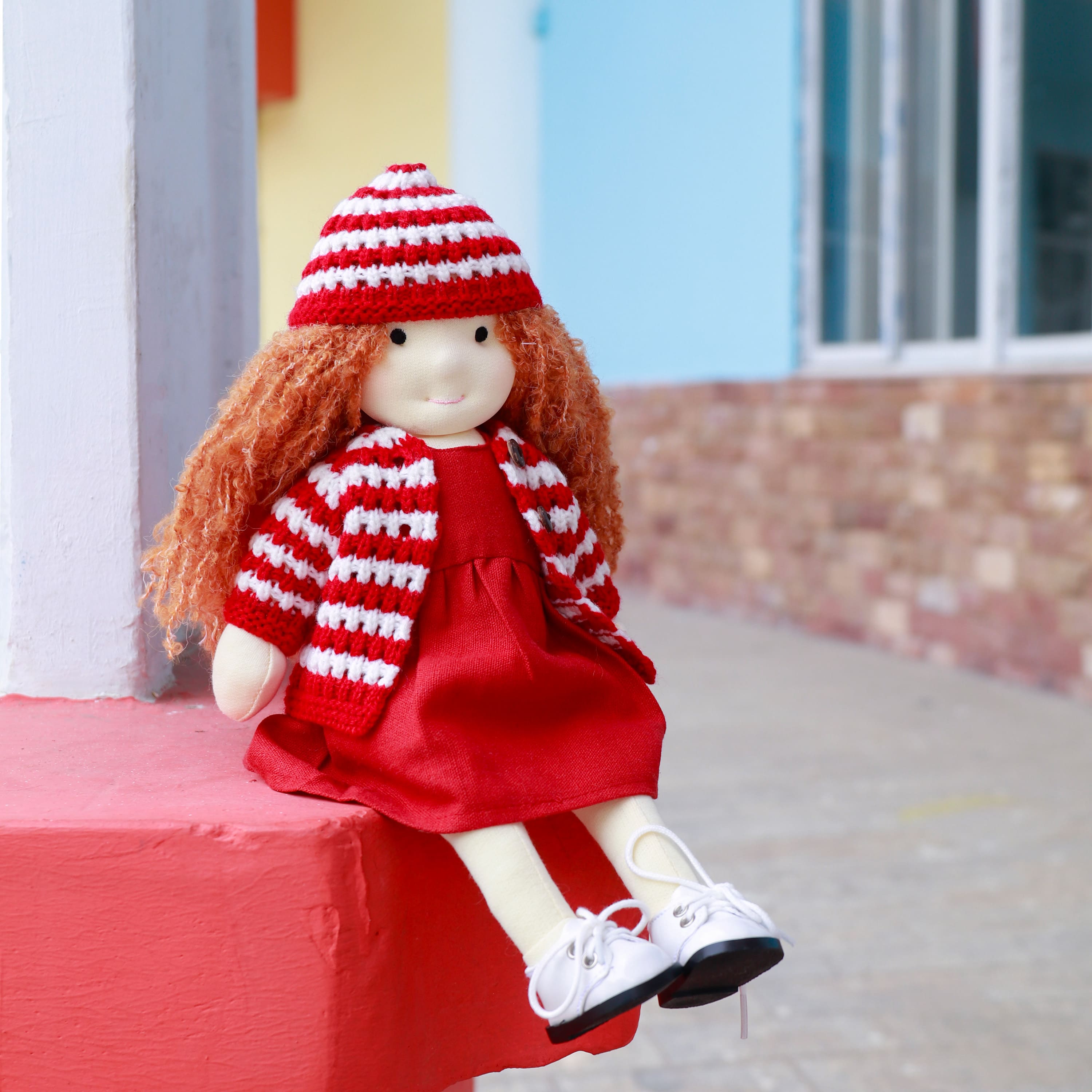 BlissfulPixie 12" Waldorf Handmade Doll - Quinn 