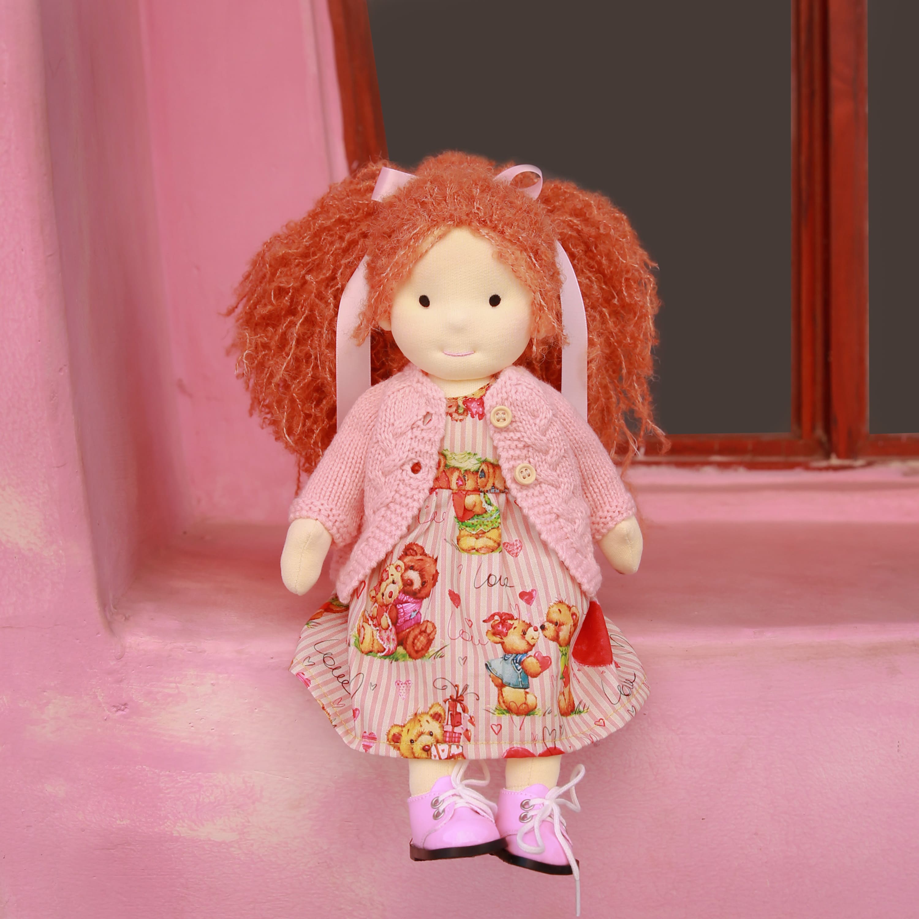 BlissfulPixie 12" Waldorf Handmade Doll - Autumn