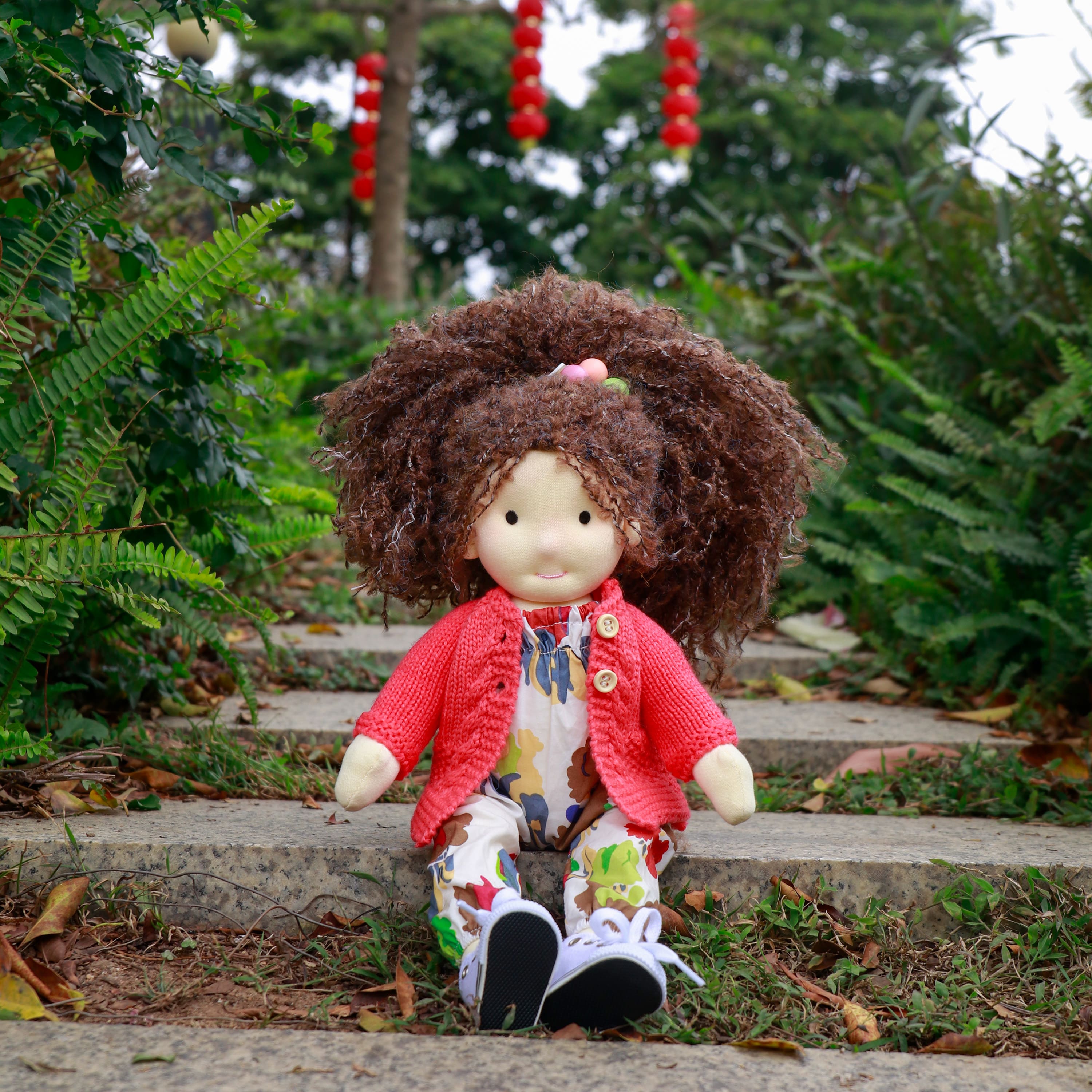 BlissfulPixie 12" Waldorf Handmade Doll-Agata 