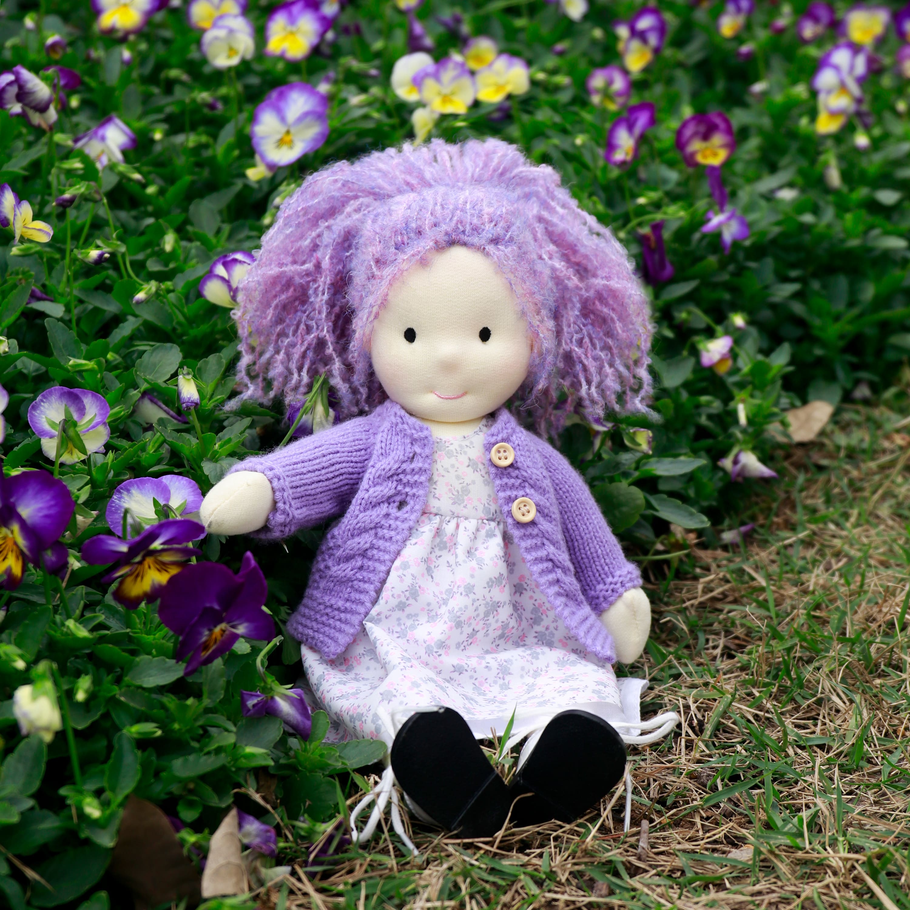 BlissfulPixie 12" Waldorf Handmade Doll-Fruzie