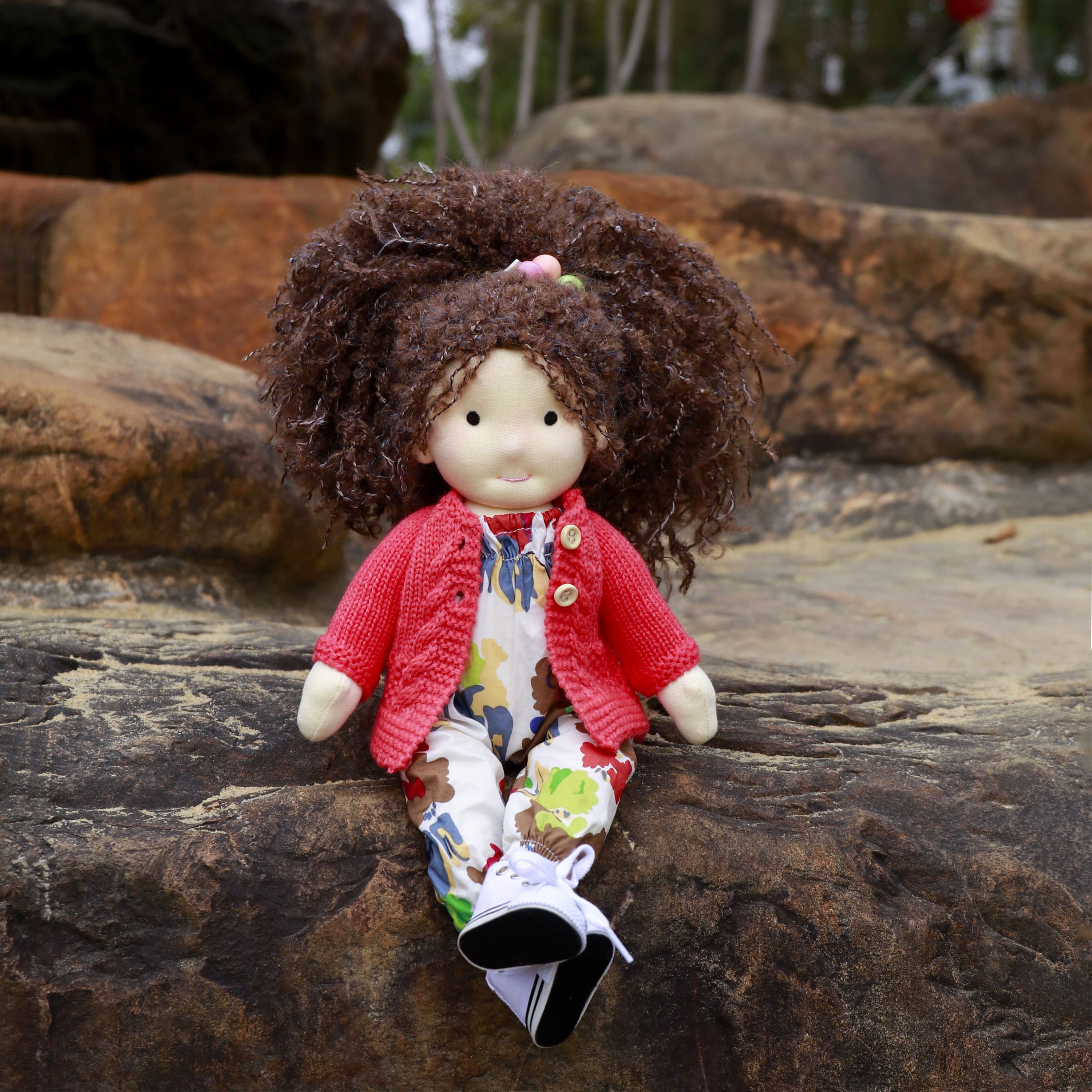 BlissfulPixie 12" Waldorf Handmade Doll-Agata 