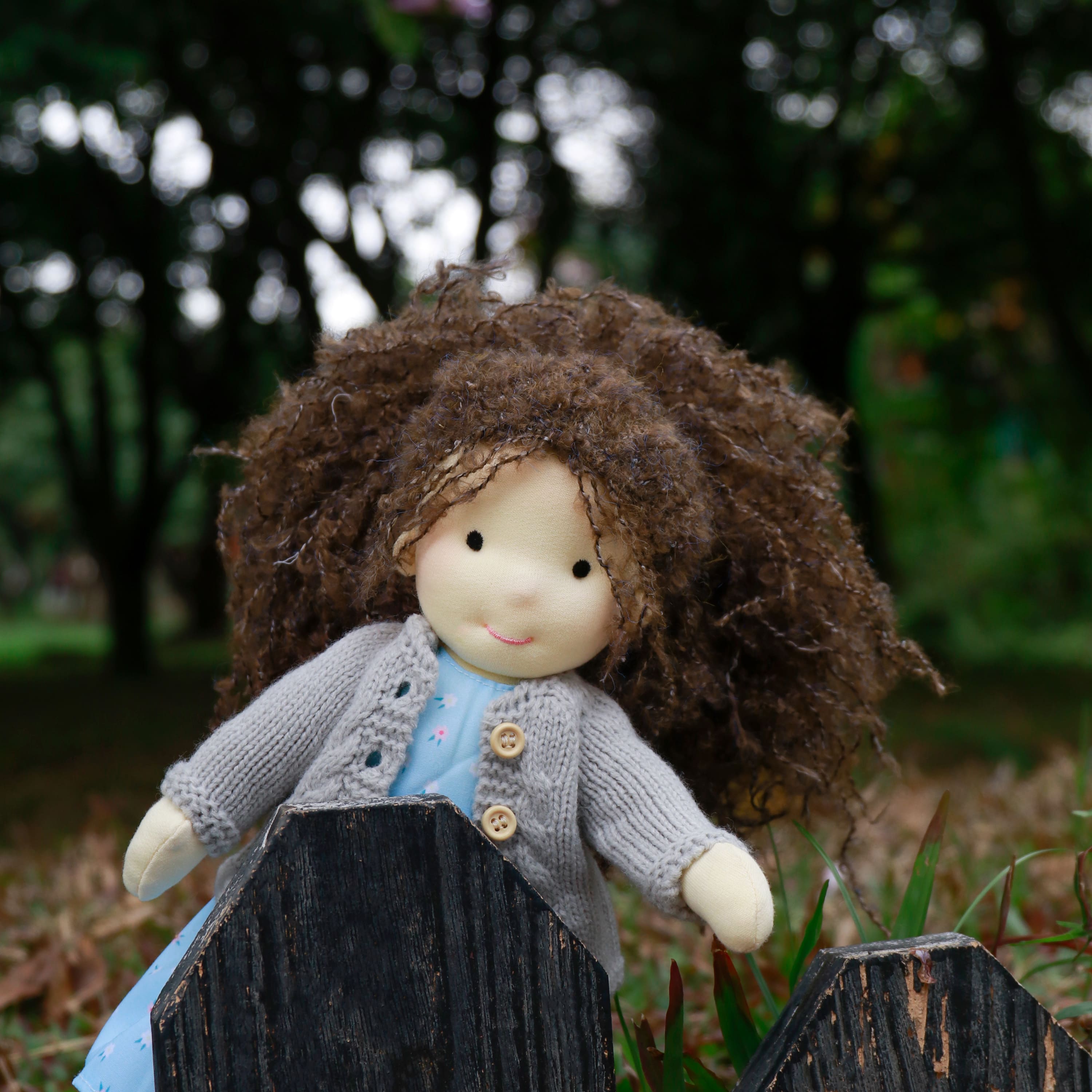 BlissfulPixie 12" Waldorf Handmade Doll-Louise 