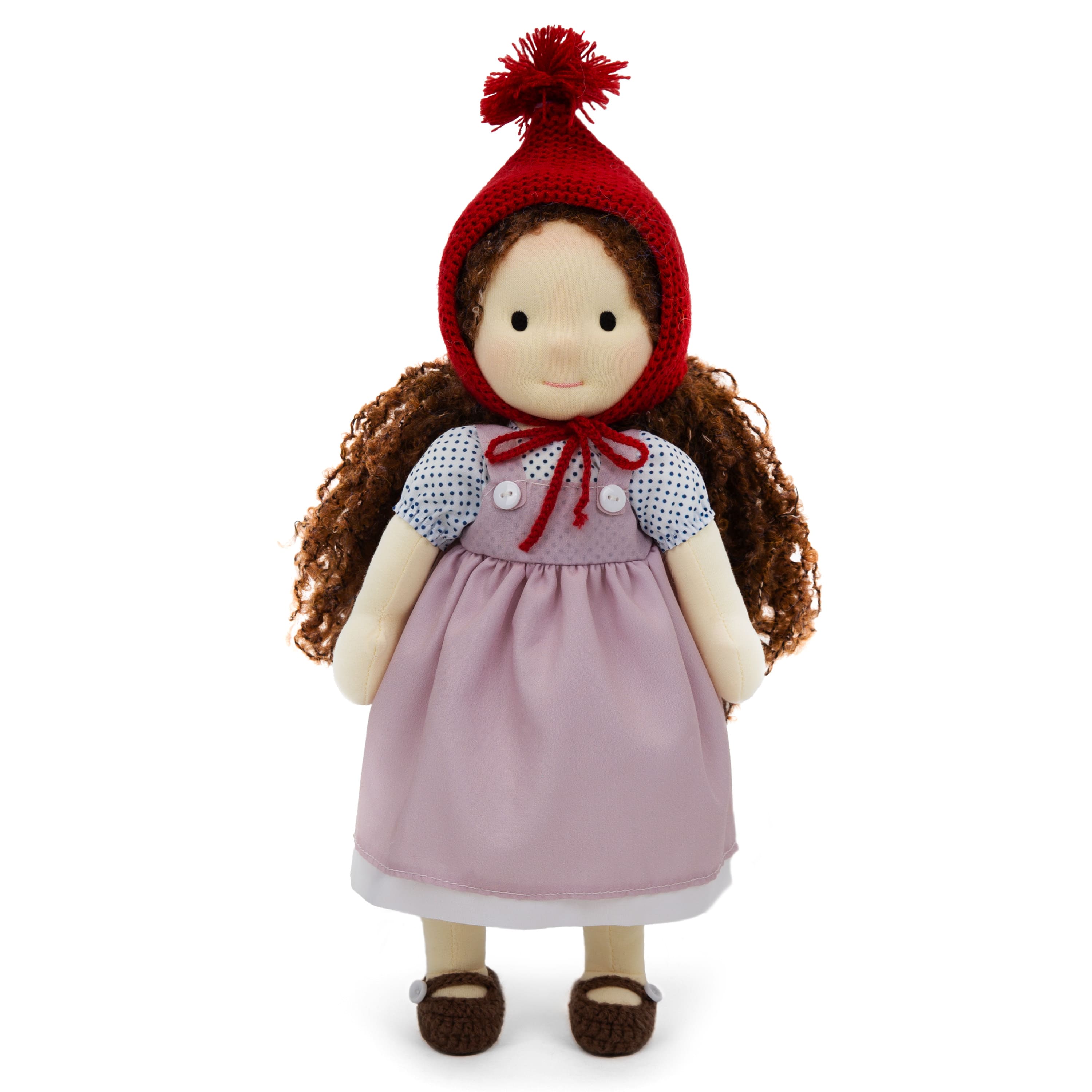 BlissfulPixie 12" Waldorf Handmade Doll Clothing Set Baby Girl Clothes Washable