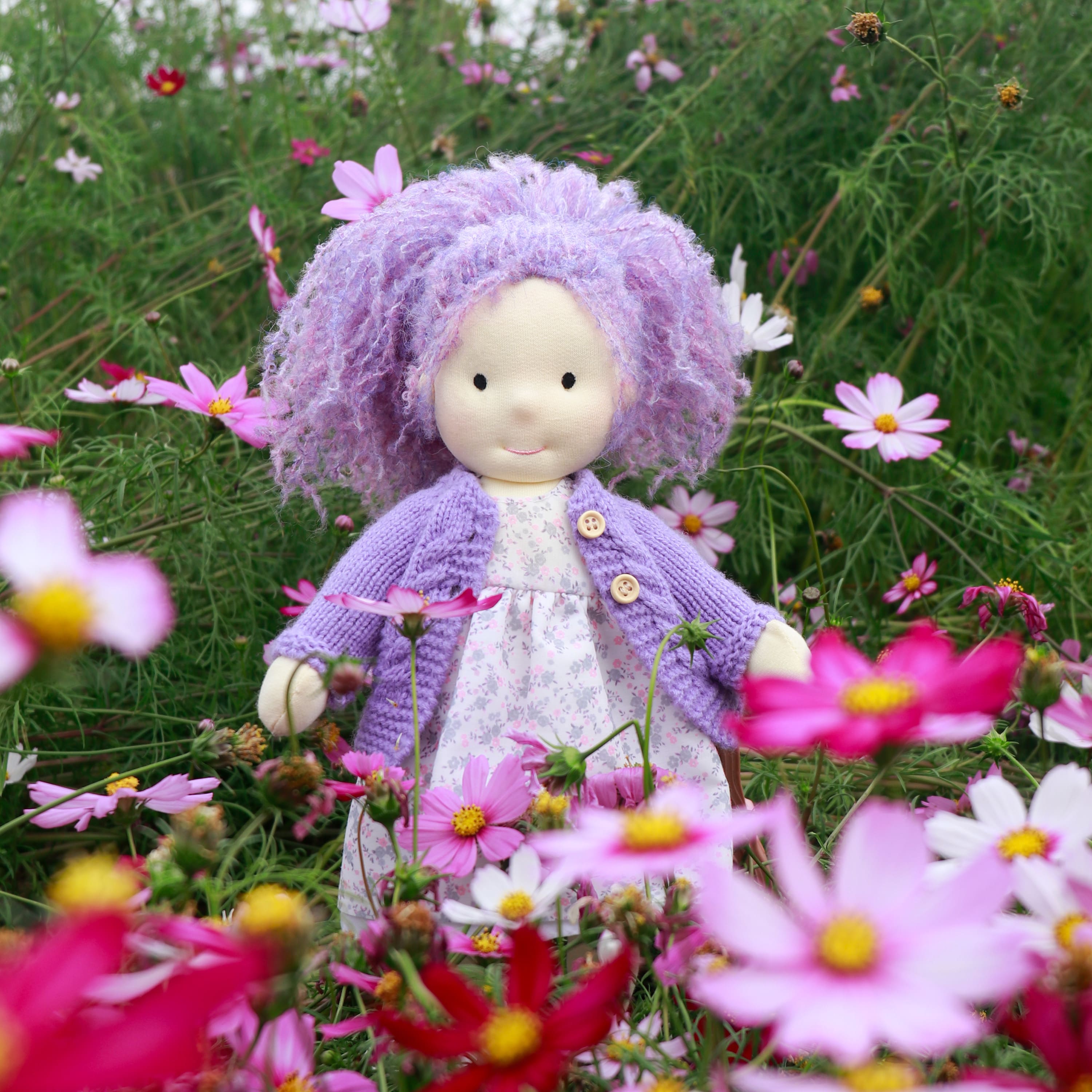 BlissfulPixie 12" Waldorf Handmade Doll-Fruzie