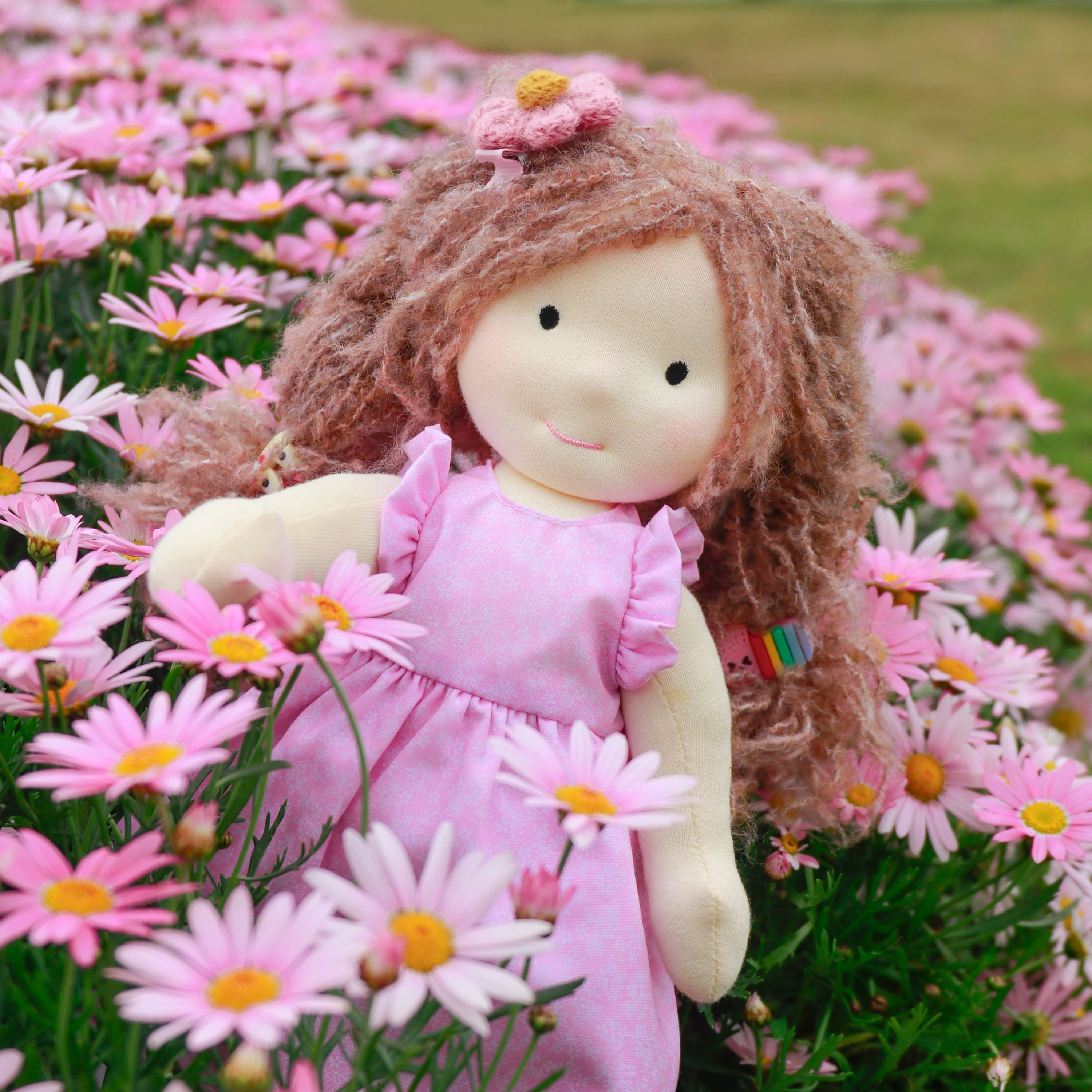 BlissfulPixie 12" Waldorf Handmade Doll-Amy
