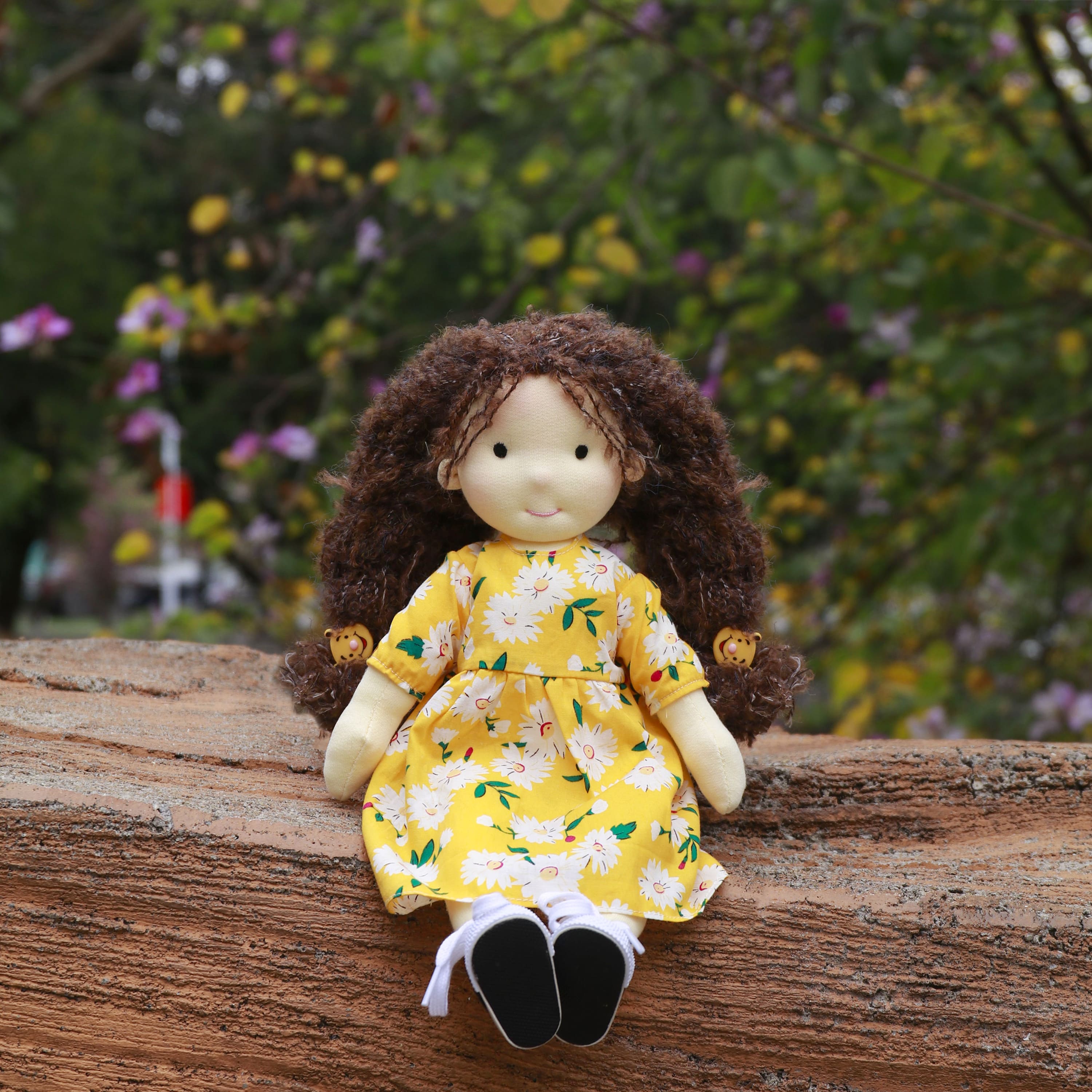 BlissfulPixie 12" Waldorf Handmade Doll-Dagmar 